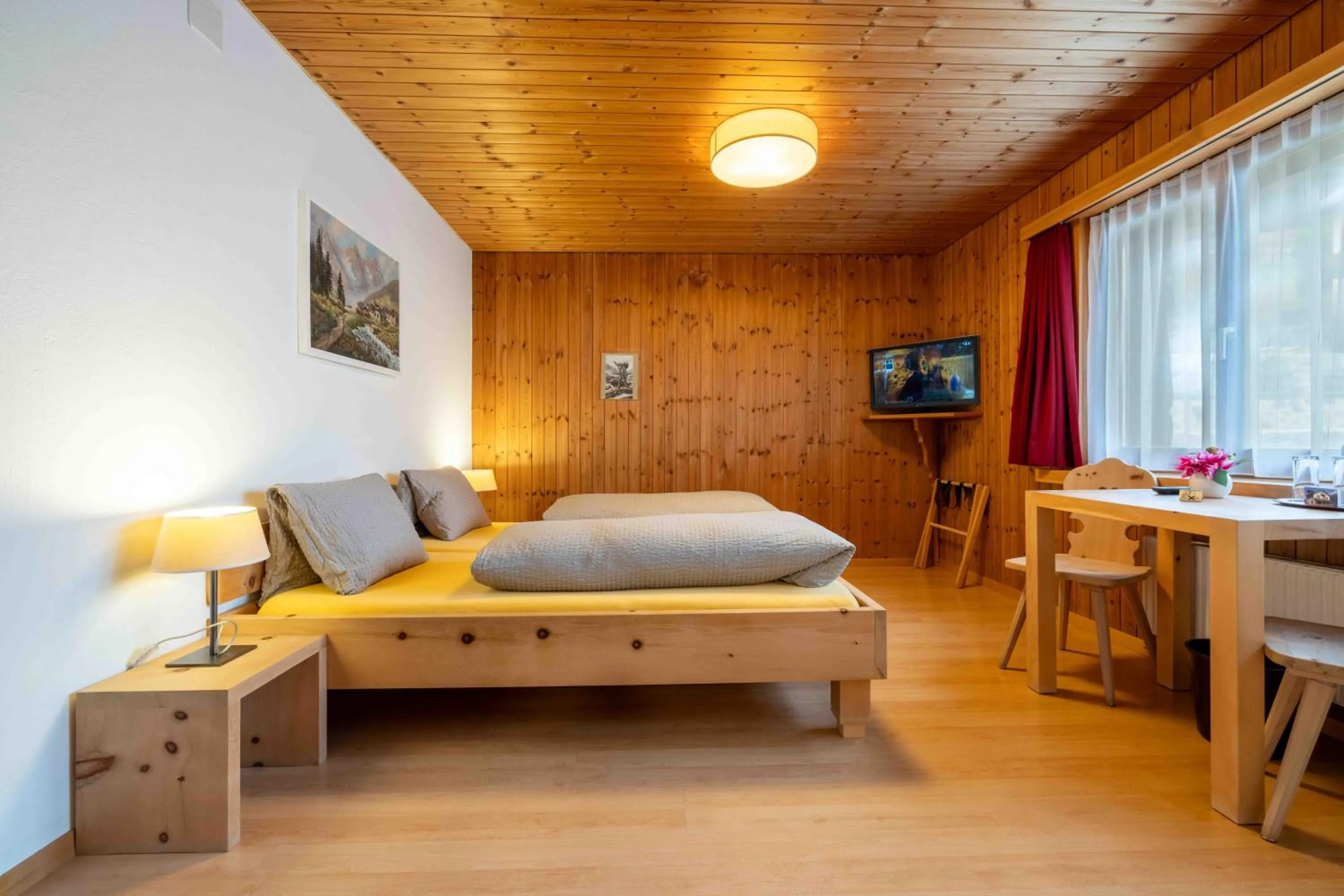 Bed in Garni Alpenrose - Grusaida