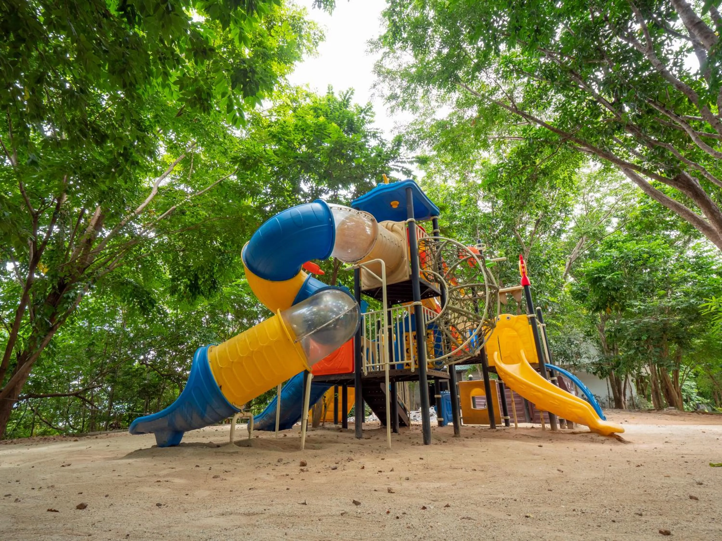 Children play ground in Sunlight Ecotourism Island Resort