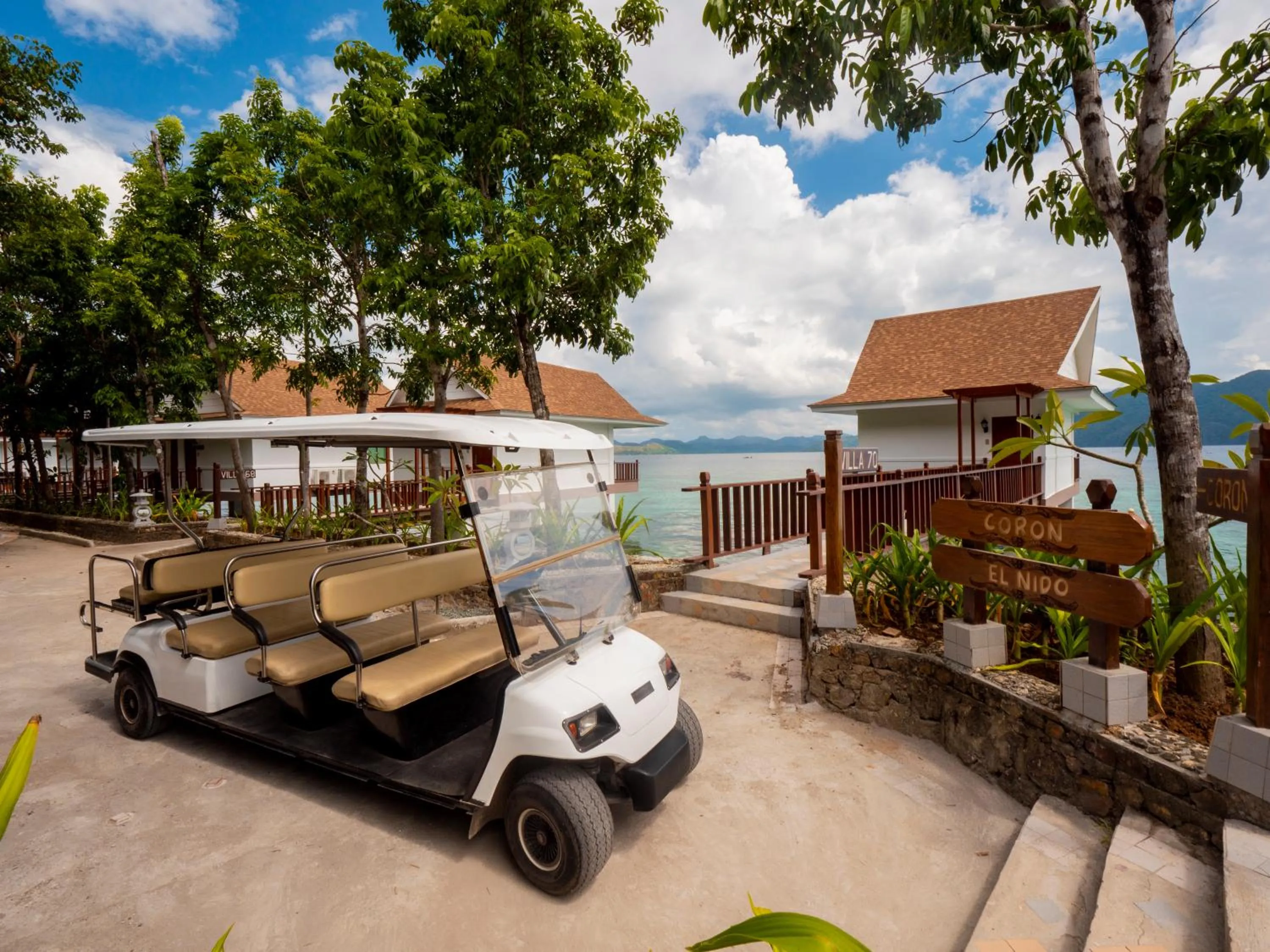 Facade/entrance in Sunlight Ecotourism Island Resort