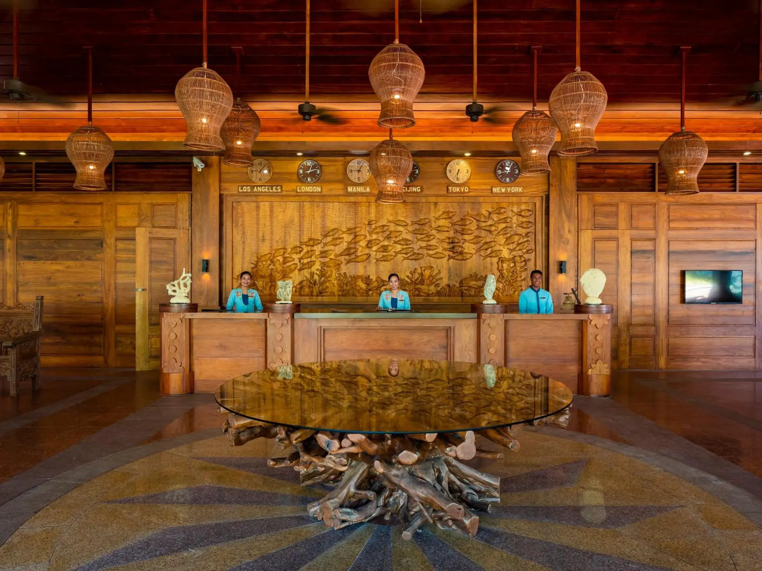 Lobby or reception in Sunlight Ecotourism Island Resort Lobby or reception in Sunlight Ecotourism Island Resort