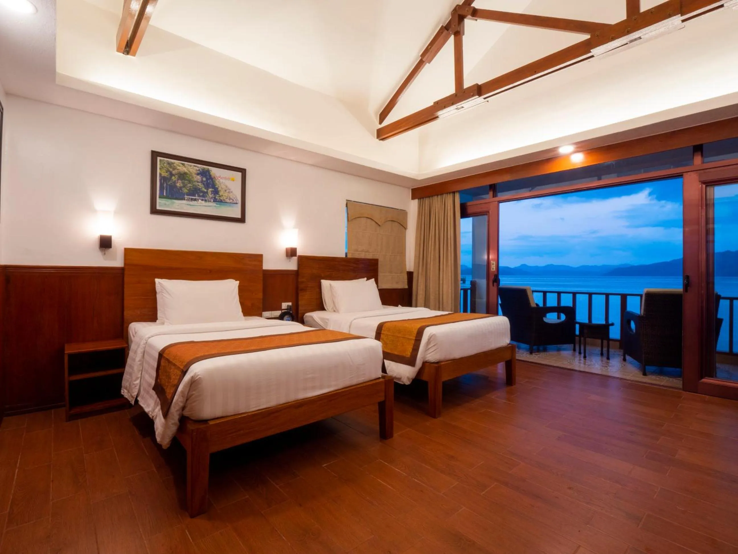 Bed in Sunlight Ecotourism Island Resort