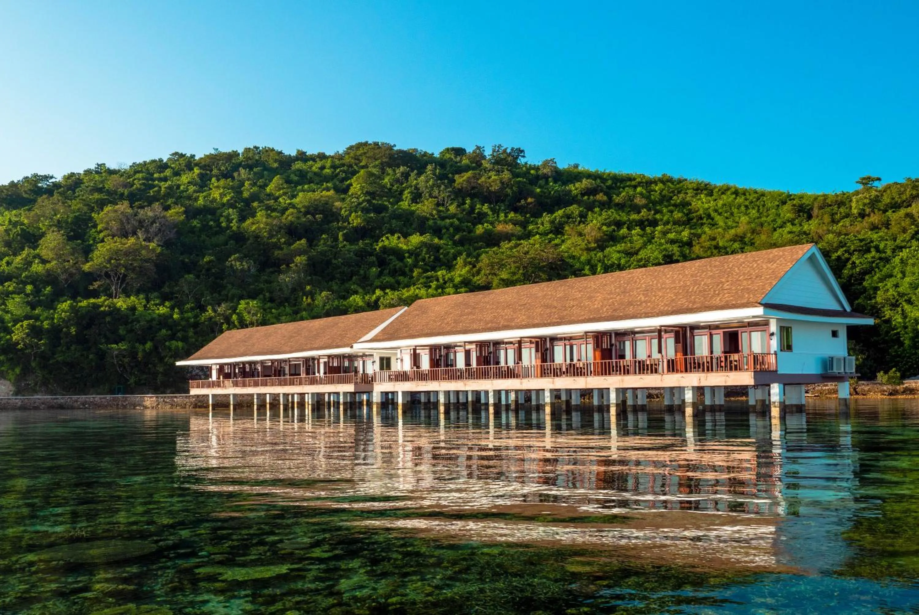 Facade/entrance in Sunlight Ecotourism Island Resort