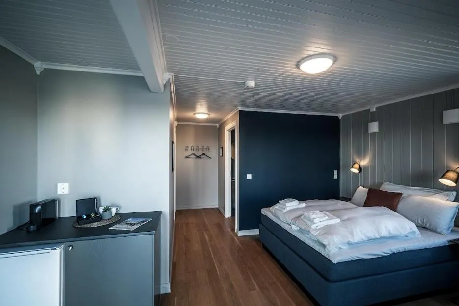 Bed in Ona Havstuer - by Classic Norway Hotels