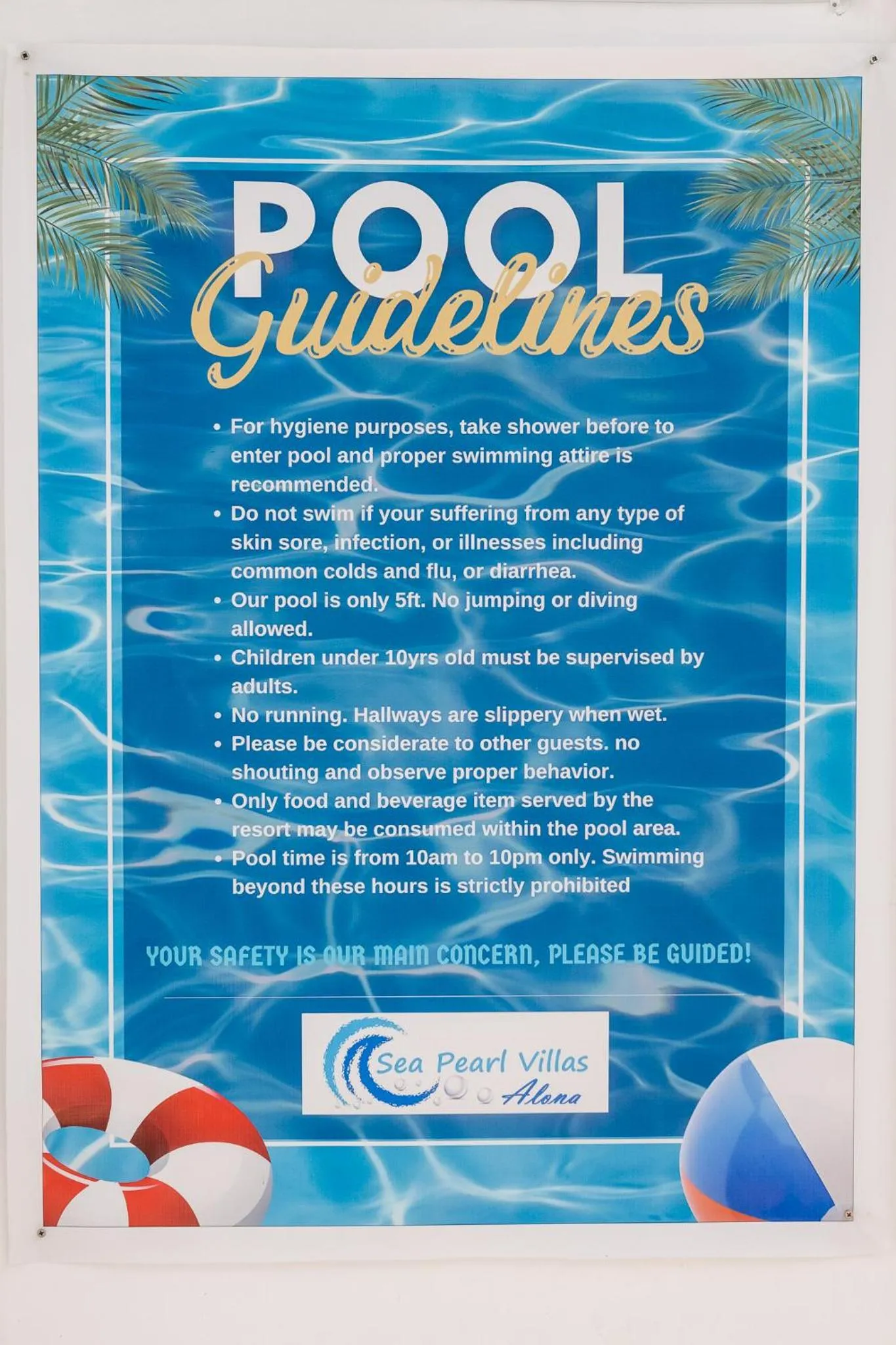 Logo/Certificate/Sign in Seapearl of Alona