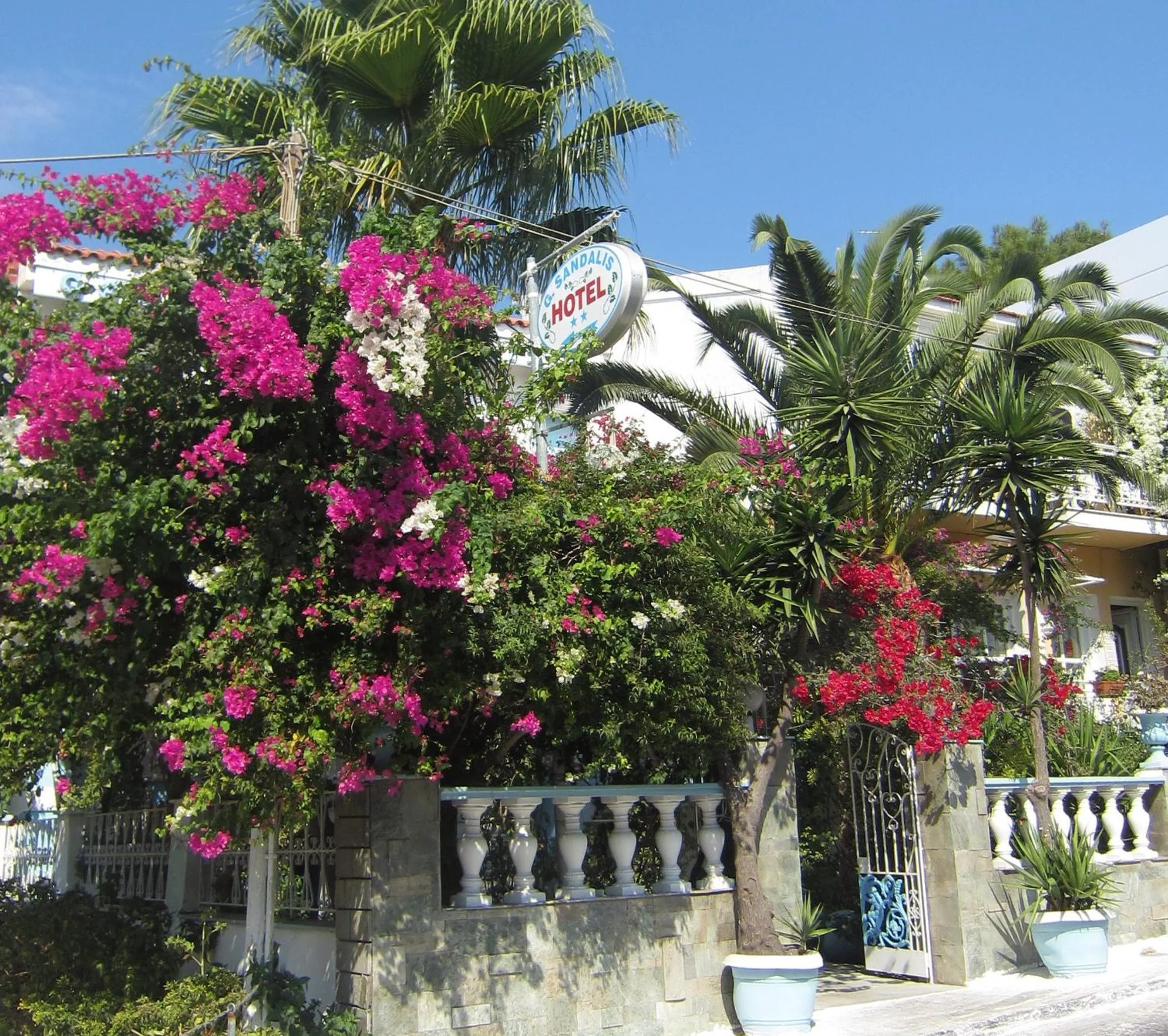 On site in Sandalis Hotel