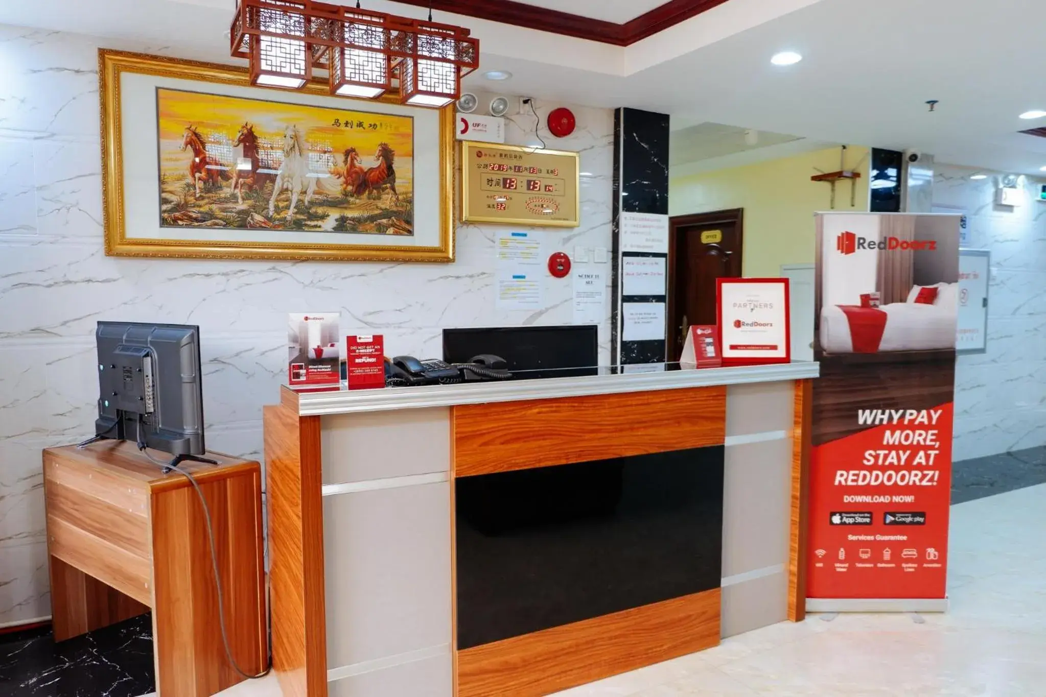 Lobby or reception in RedDoorz Plus near Camella La Brisa Lapulapu Lobby or reception in RedDoorz Plus near Camella La Brisa Lapulapu