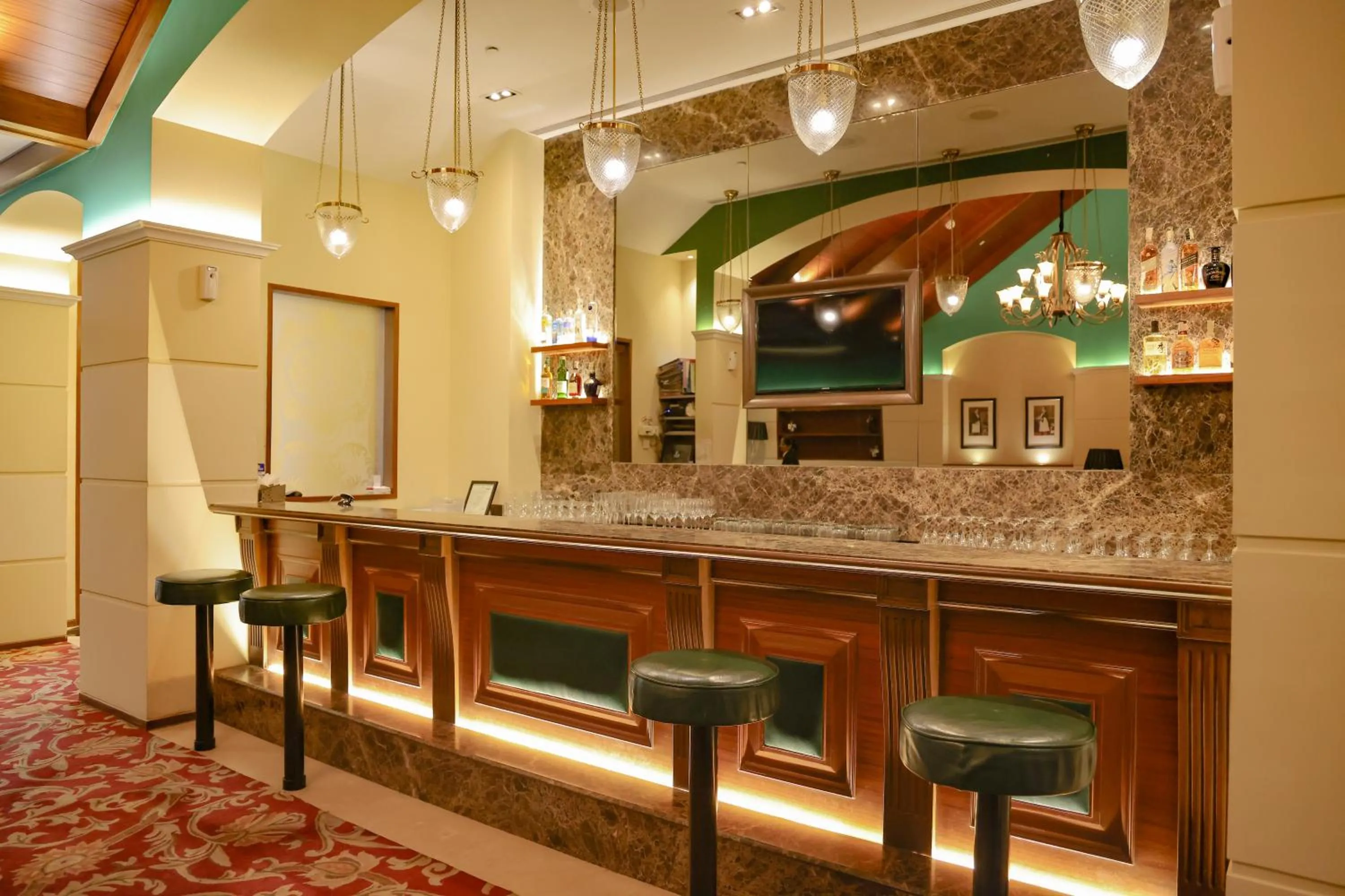 Lounge or bar in Balaji Sarovar Premiere