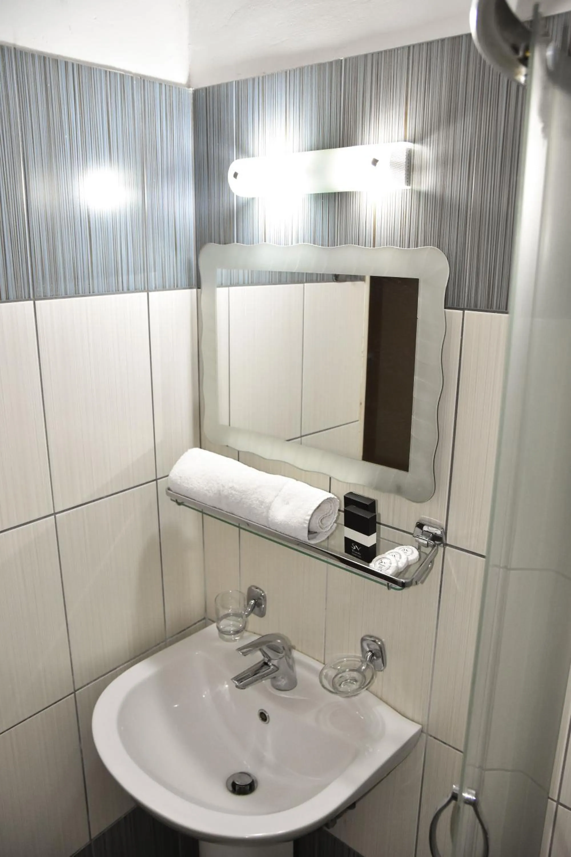 Bathroom in Merope Hotel