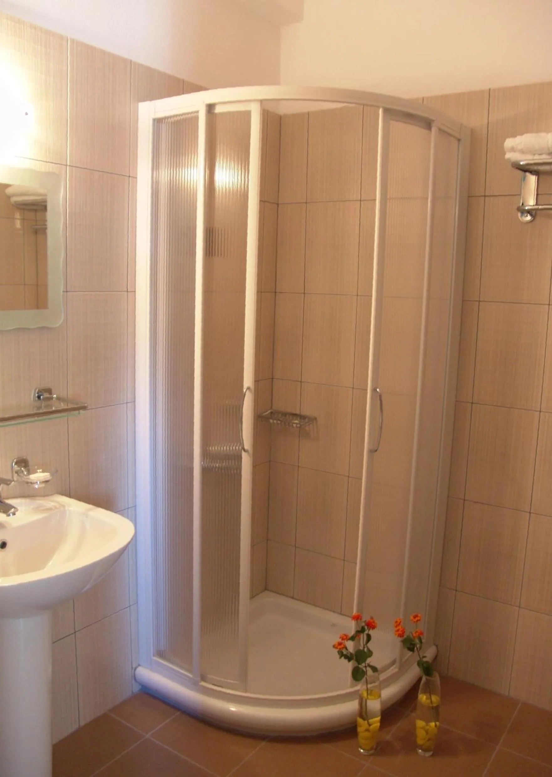 Bathroom in Merope Hotel