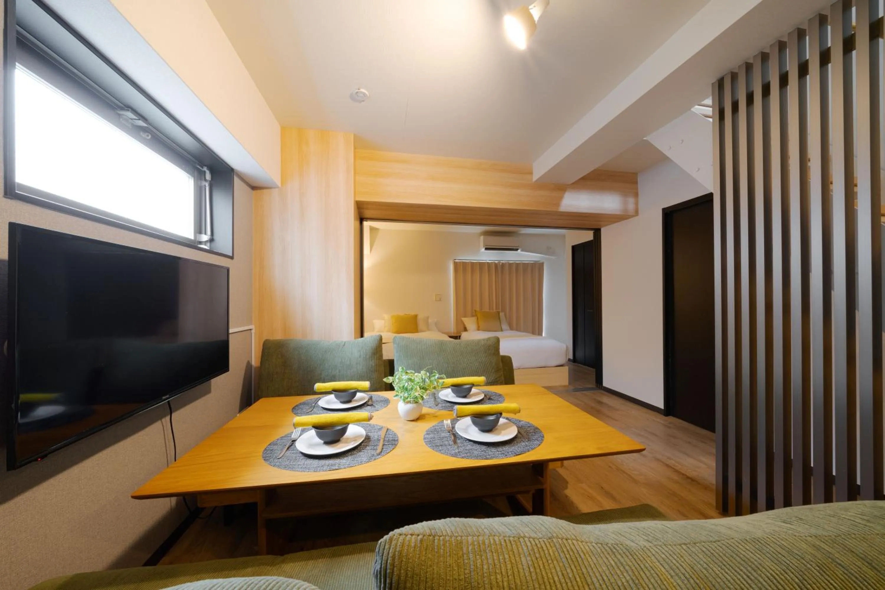 Dining area in TAKUTO STAY SAKAISUJI-HOMMACHI