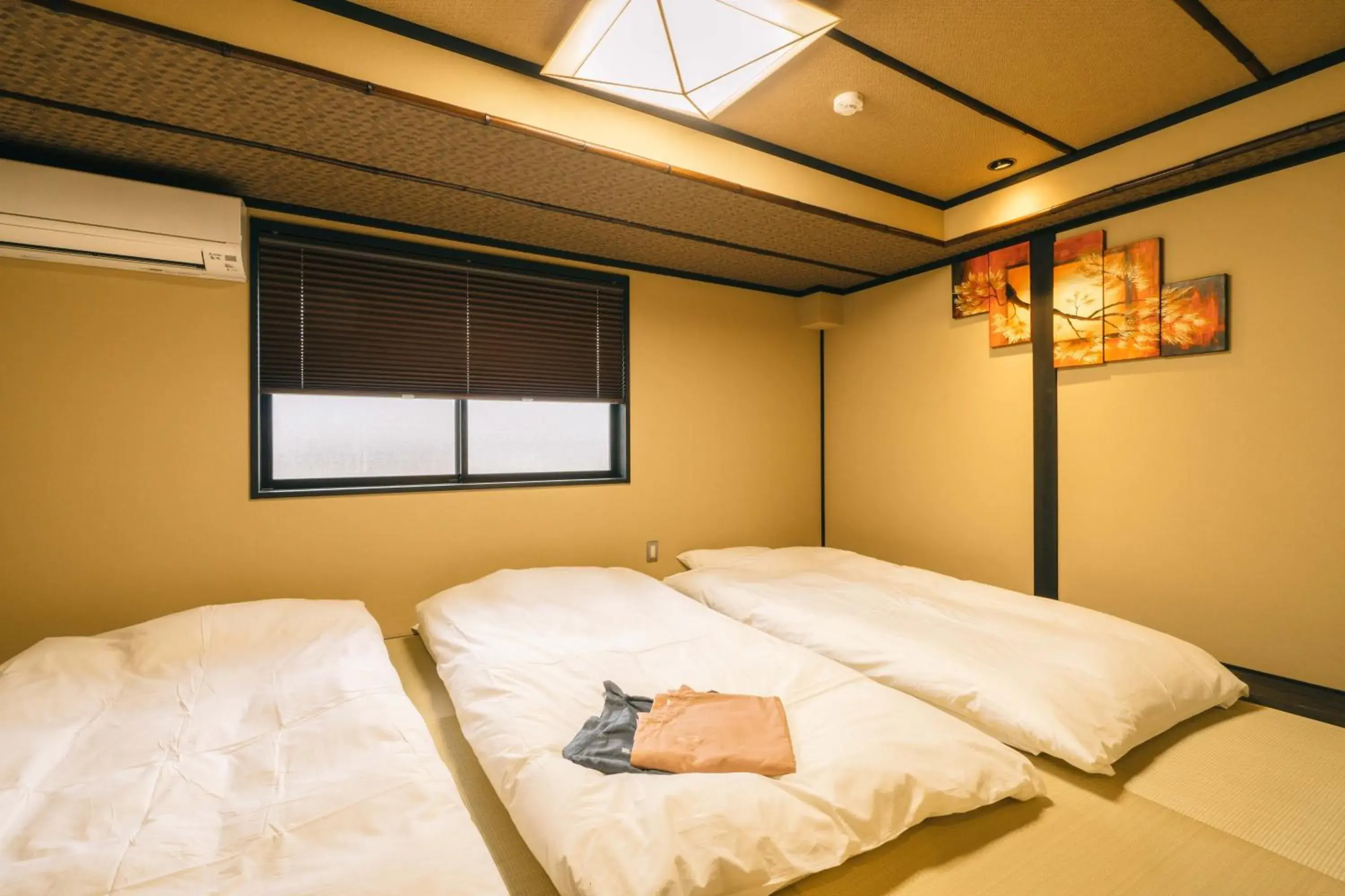 Bedroom, Bed in Miro Hachijo Genmachi Tei Bedroom, Bed in Miro Hachijo Genmachi Tei