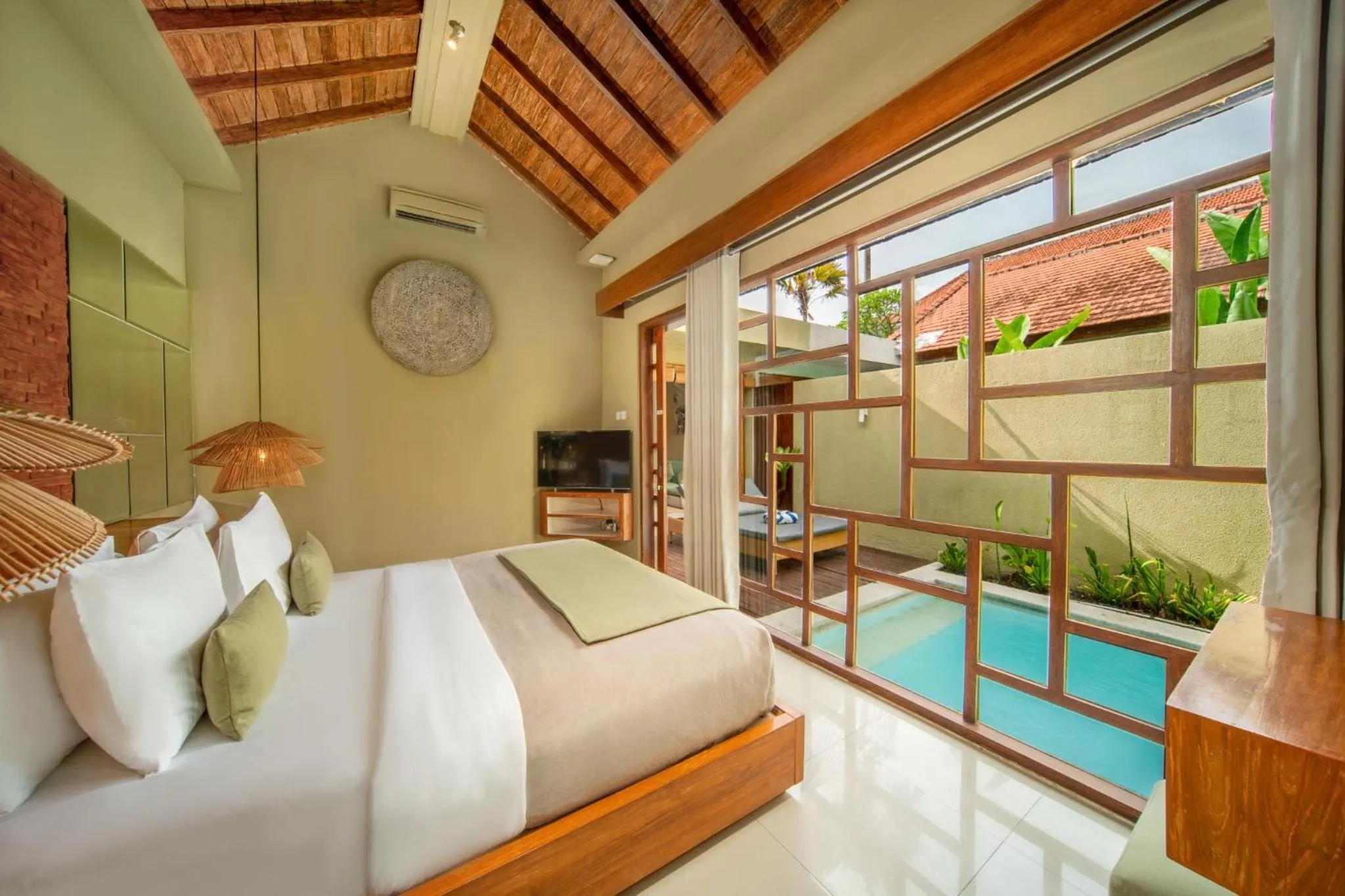 Bedroom in Manca Villa Canggu by Ini Vie Hospitality