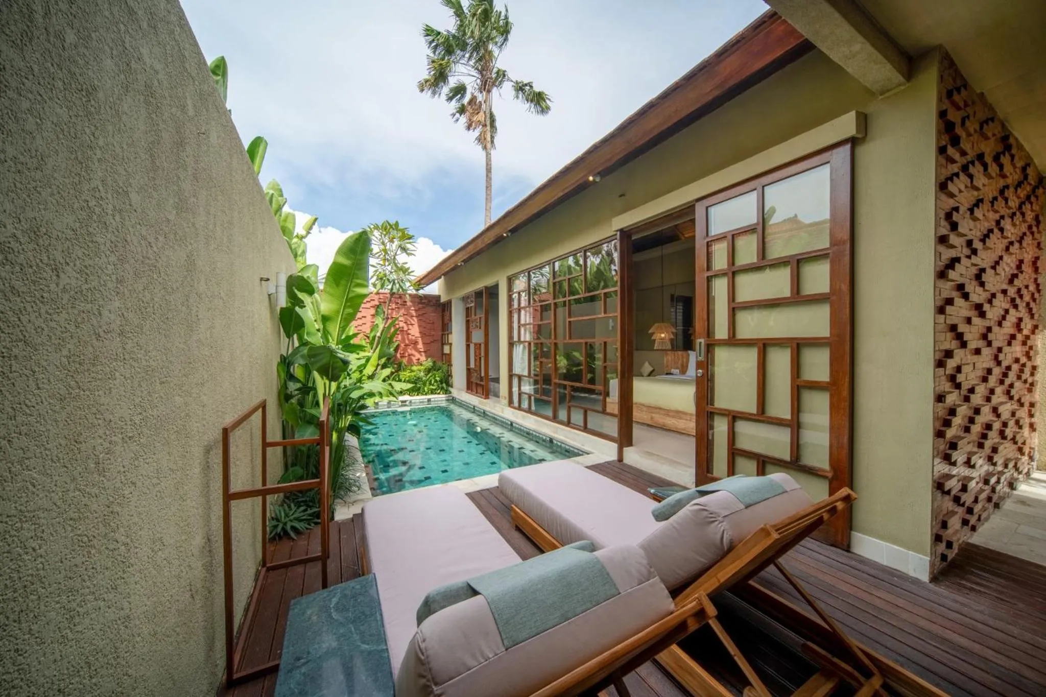 Swimming pool in Manca Villa Canggu by Ini Vie Hospitality