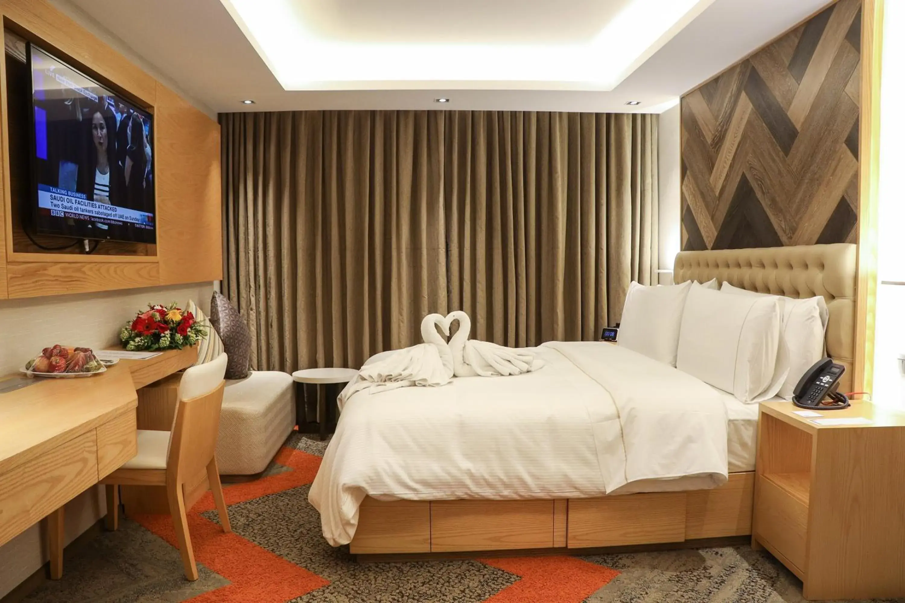 Seating area, Bed in HANSA- A Premium Residence Seating area, Bed in HANSA- A Premium Residence