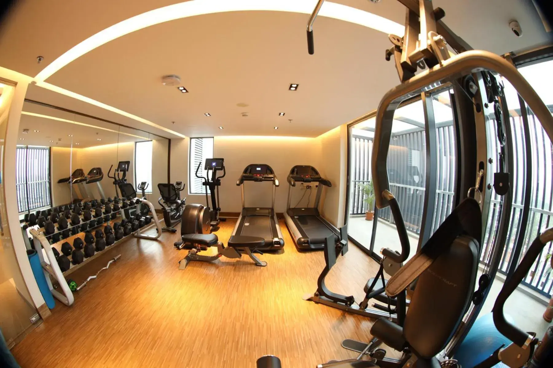 Fitness centre/facilities in HANSA- A Premium Residence Fitness centre/facilities in HANSA- A Premium Residence