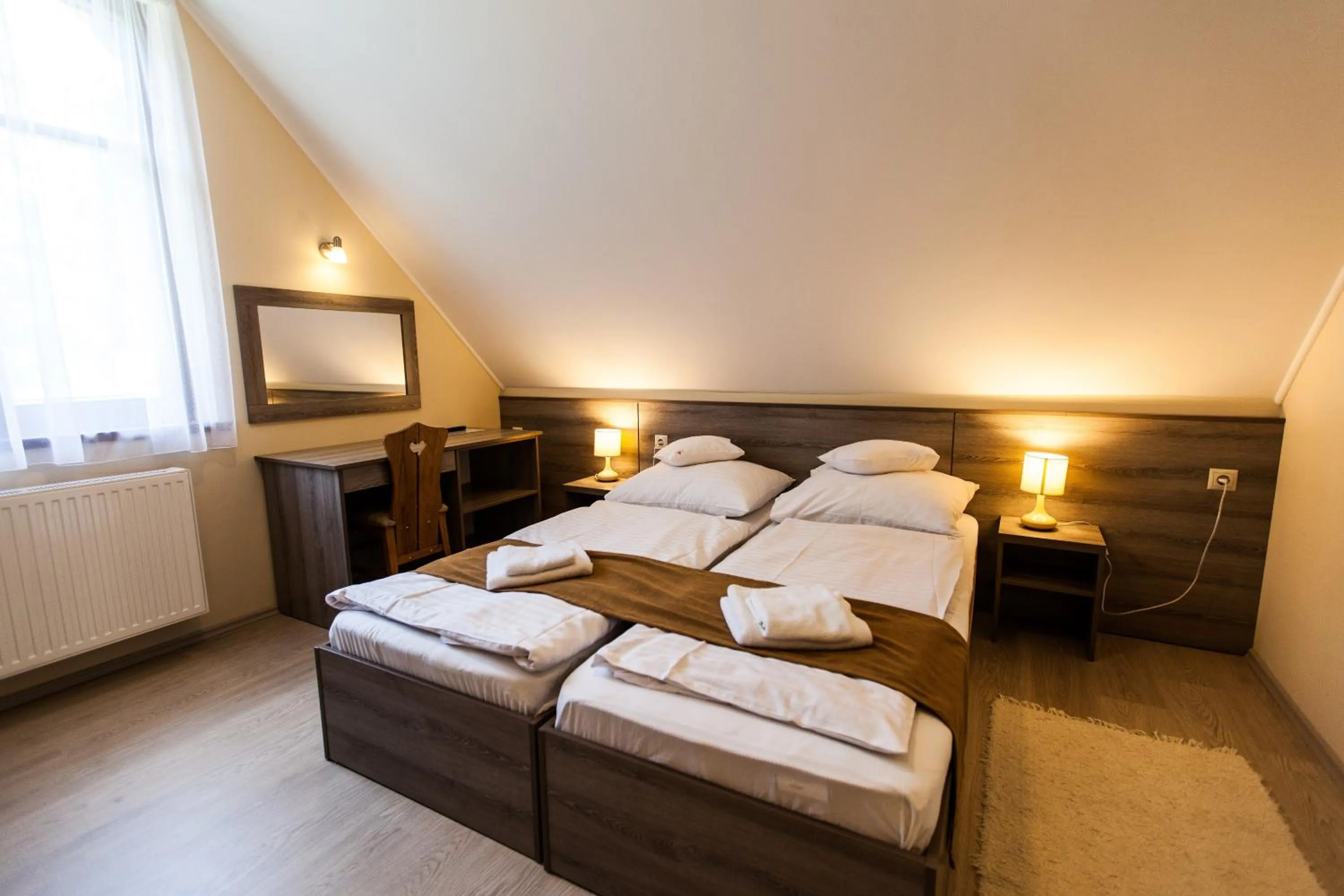 Bedroom, Bed in Piroska Csárda és Panzió