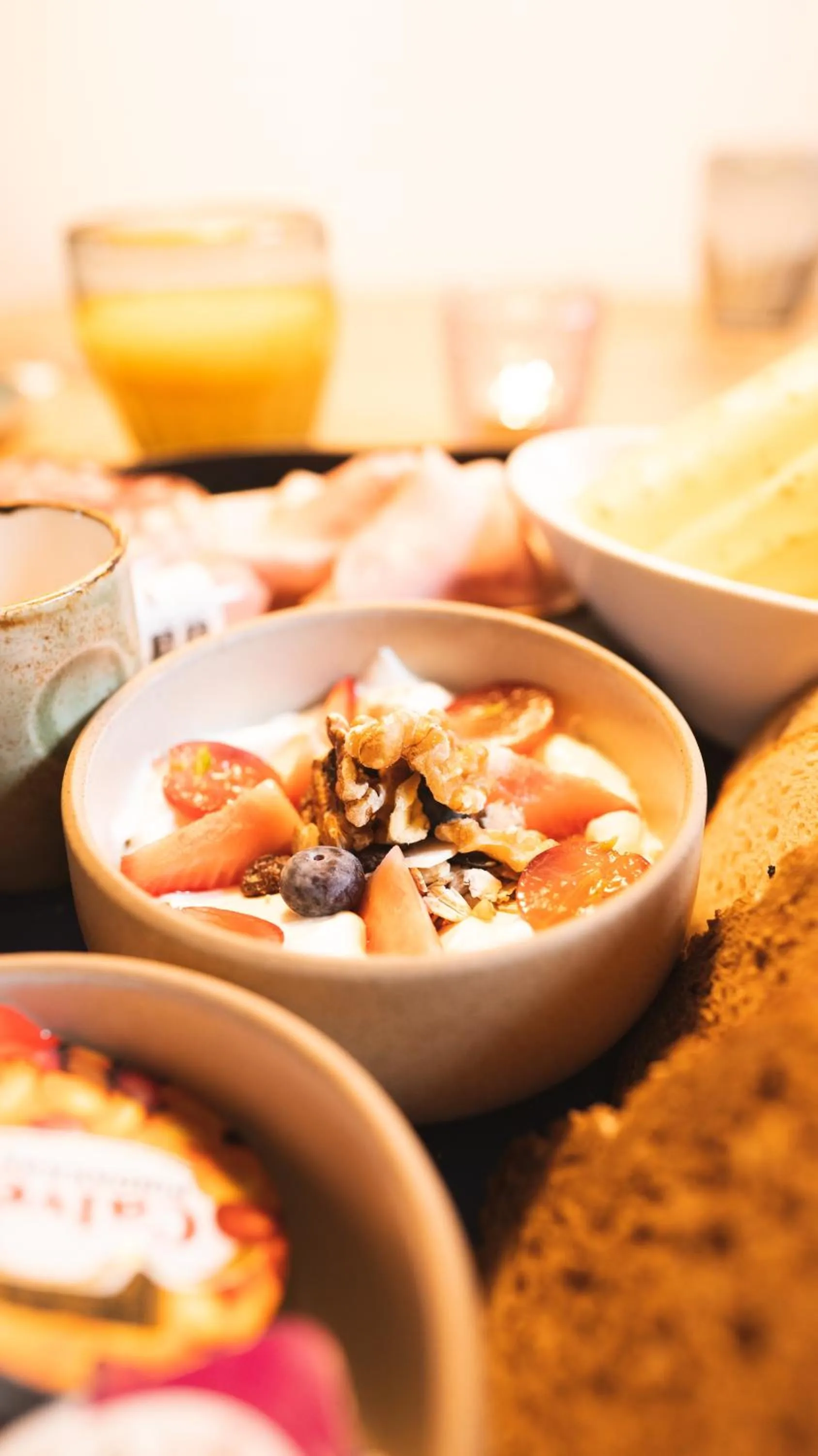 Breakfast in Logement Overzee