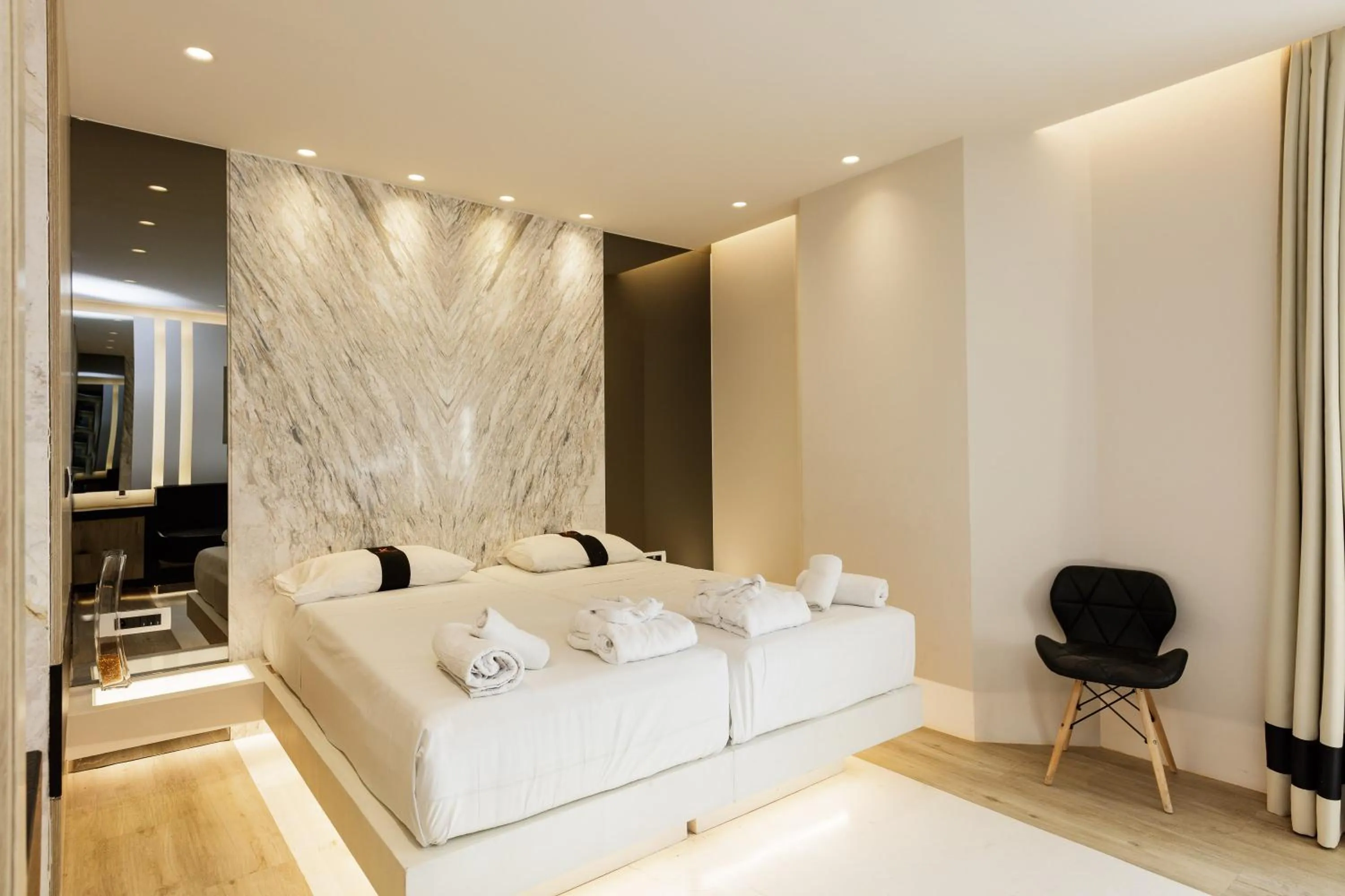 Bedroom, Bed in Kahlua Sea View Suites - Adults Only