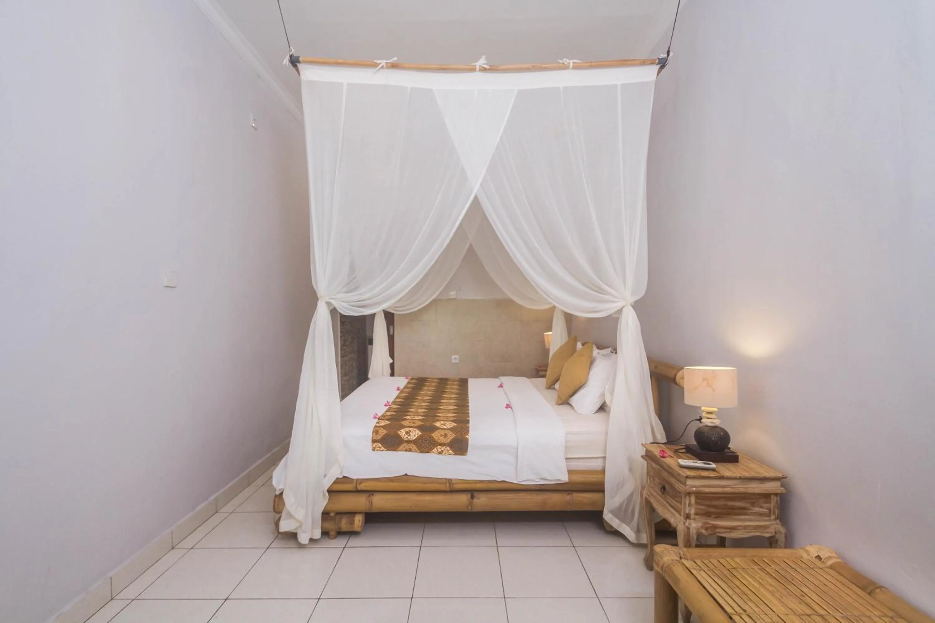 Bed in Parthi Puri Ubud