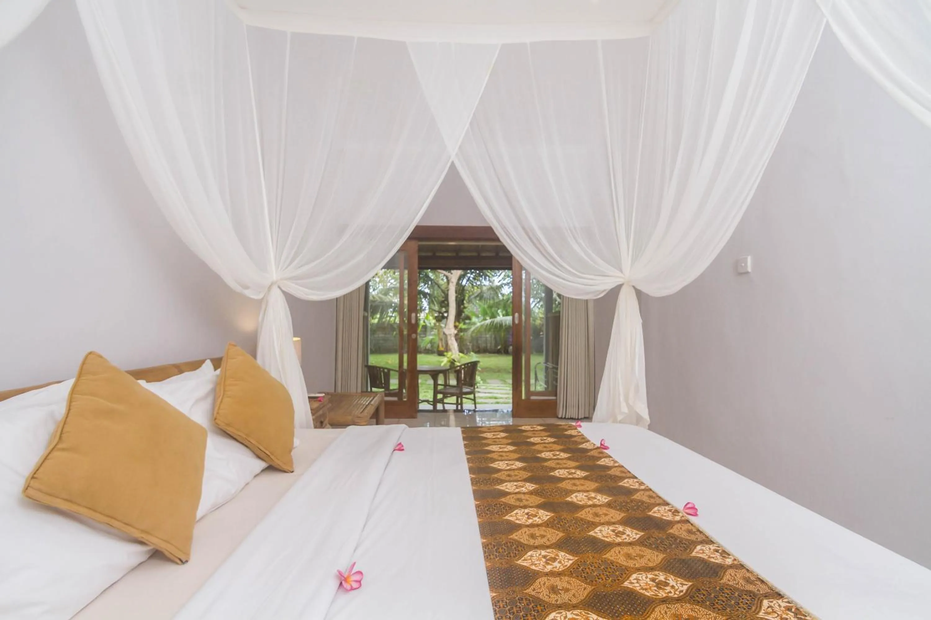 Bed in Parthi Puri Ubud