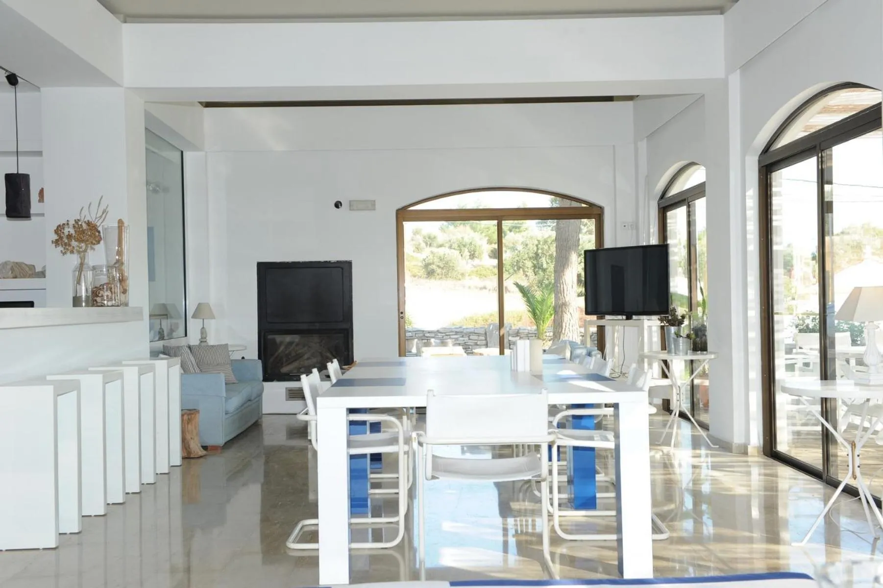 Living room in Apollon Resort