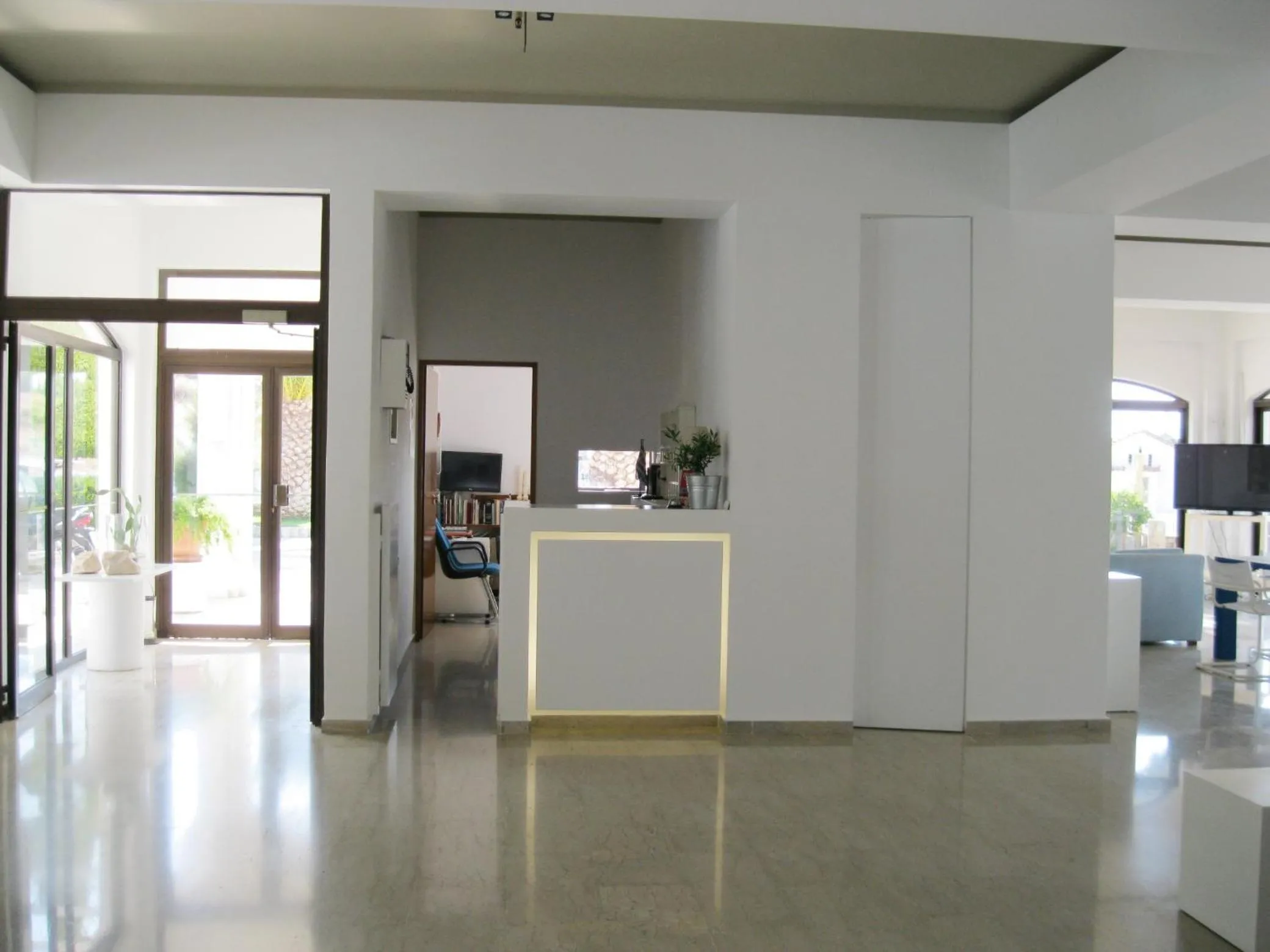 Lobby or reception in Apollon Resort