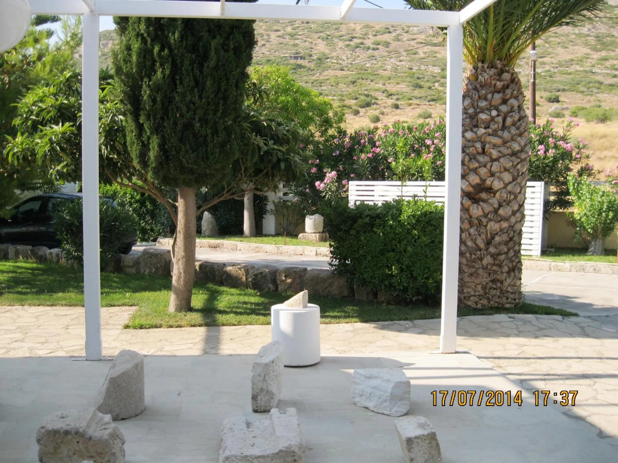 Patio in Apollon Resort
