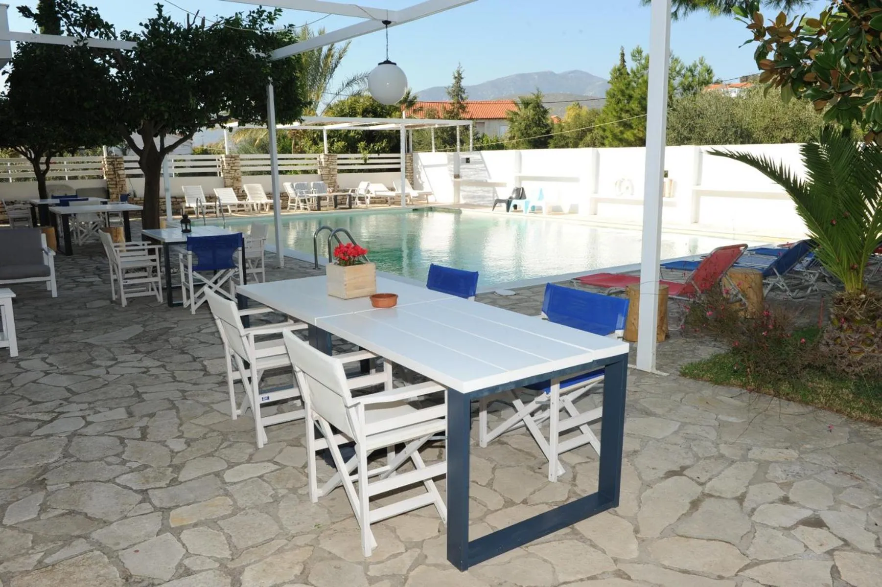 Patio in Apollon Resort