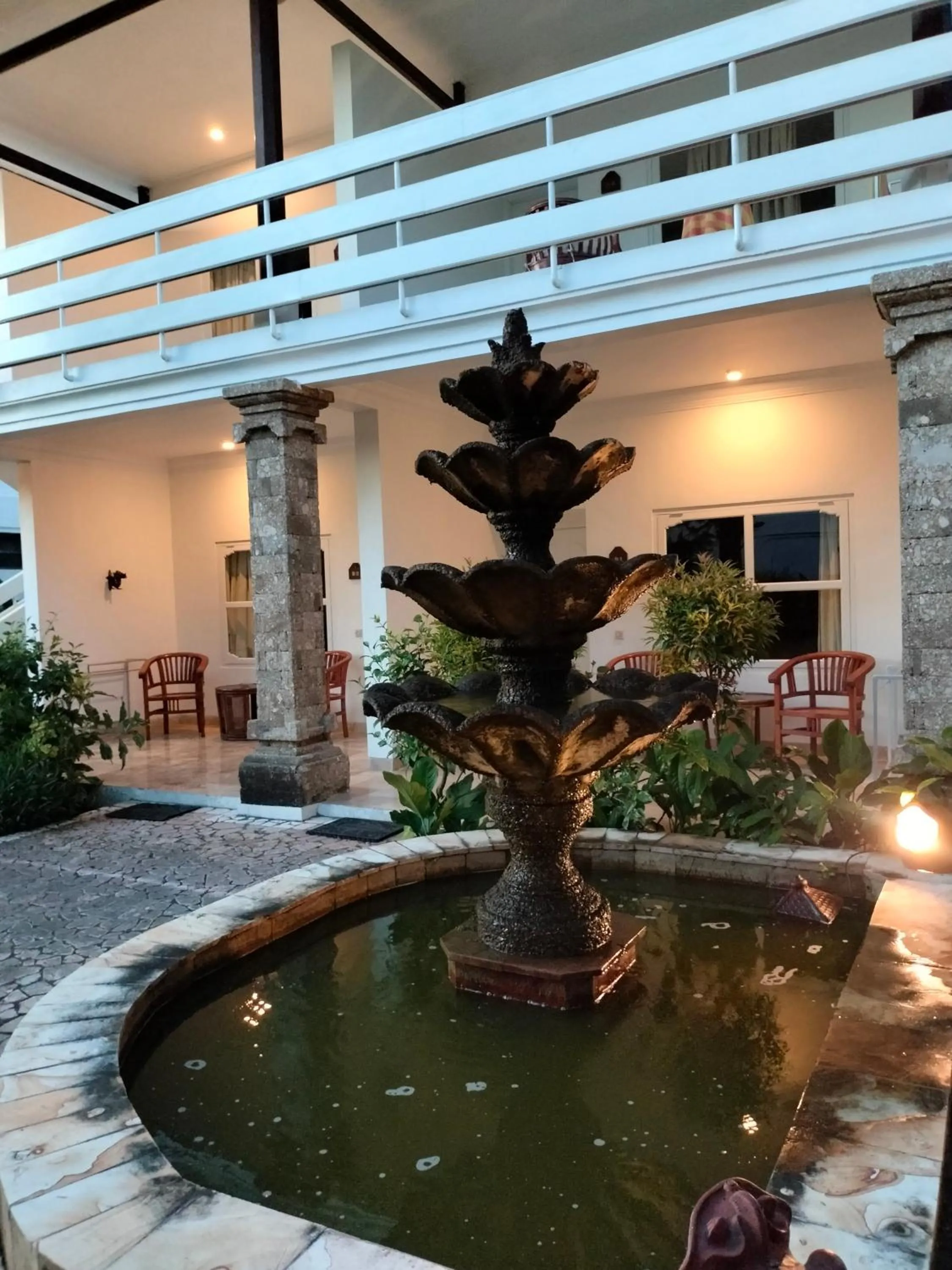 Garden view in Grand Kumala Hotel - Hotel Kumala Legian Kuta Bali