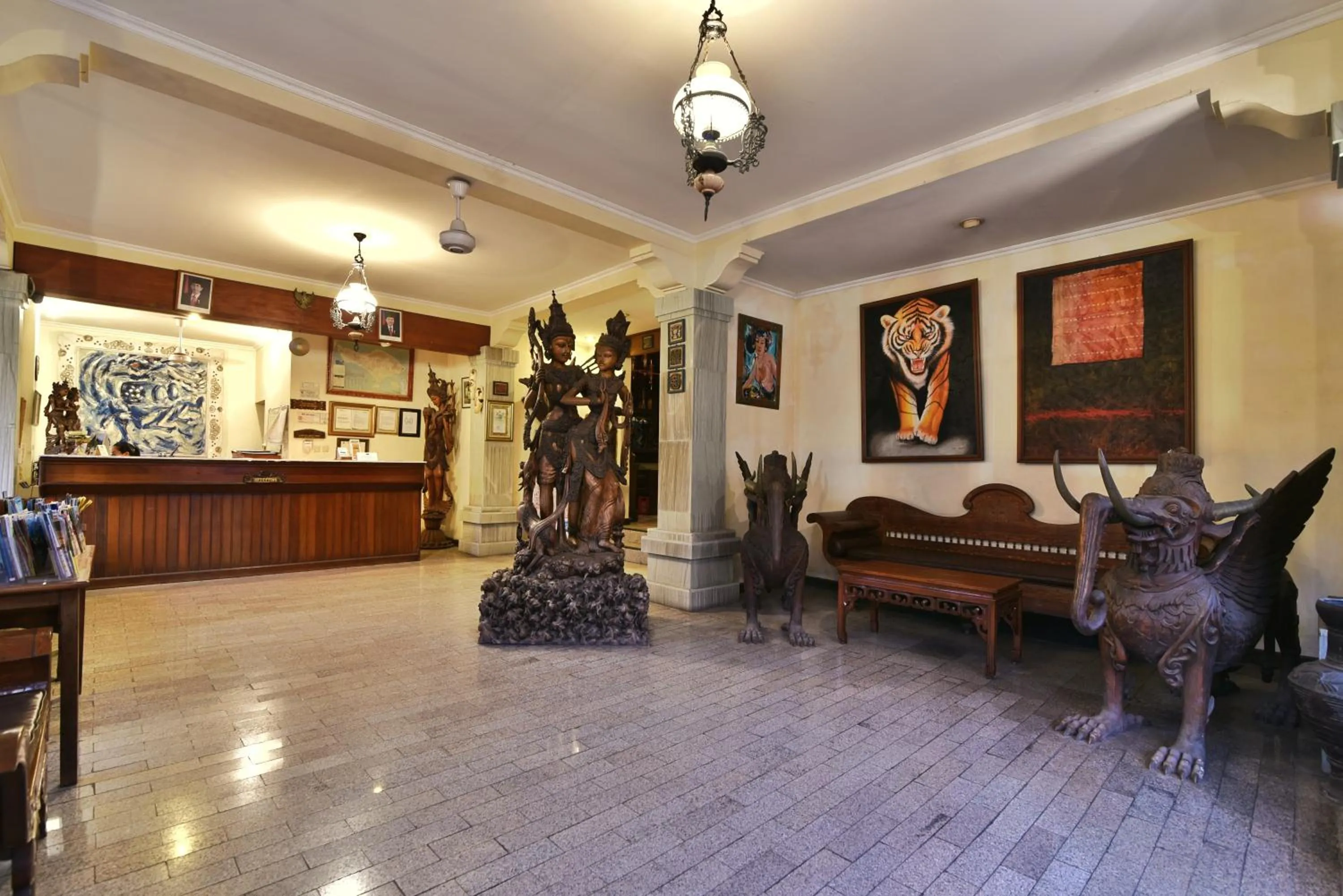 Lobby or reception in Grand Kumala Hotel - Hotel Kumala Legian Kuta Bali