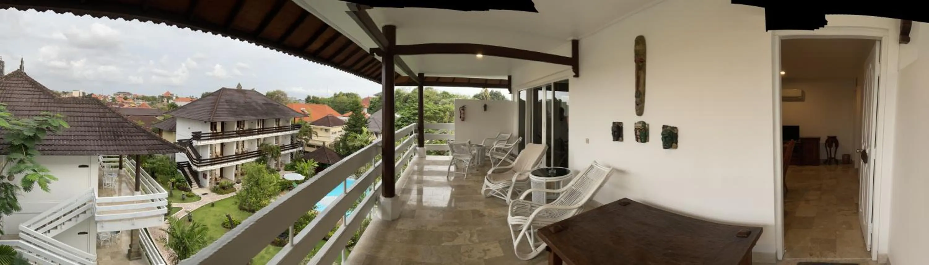 Balcony/Terrace in Grand Kumala Hotel - Hotel Kumala Legian Kuta Bali