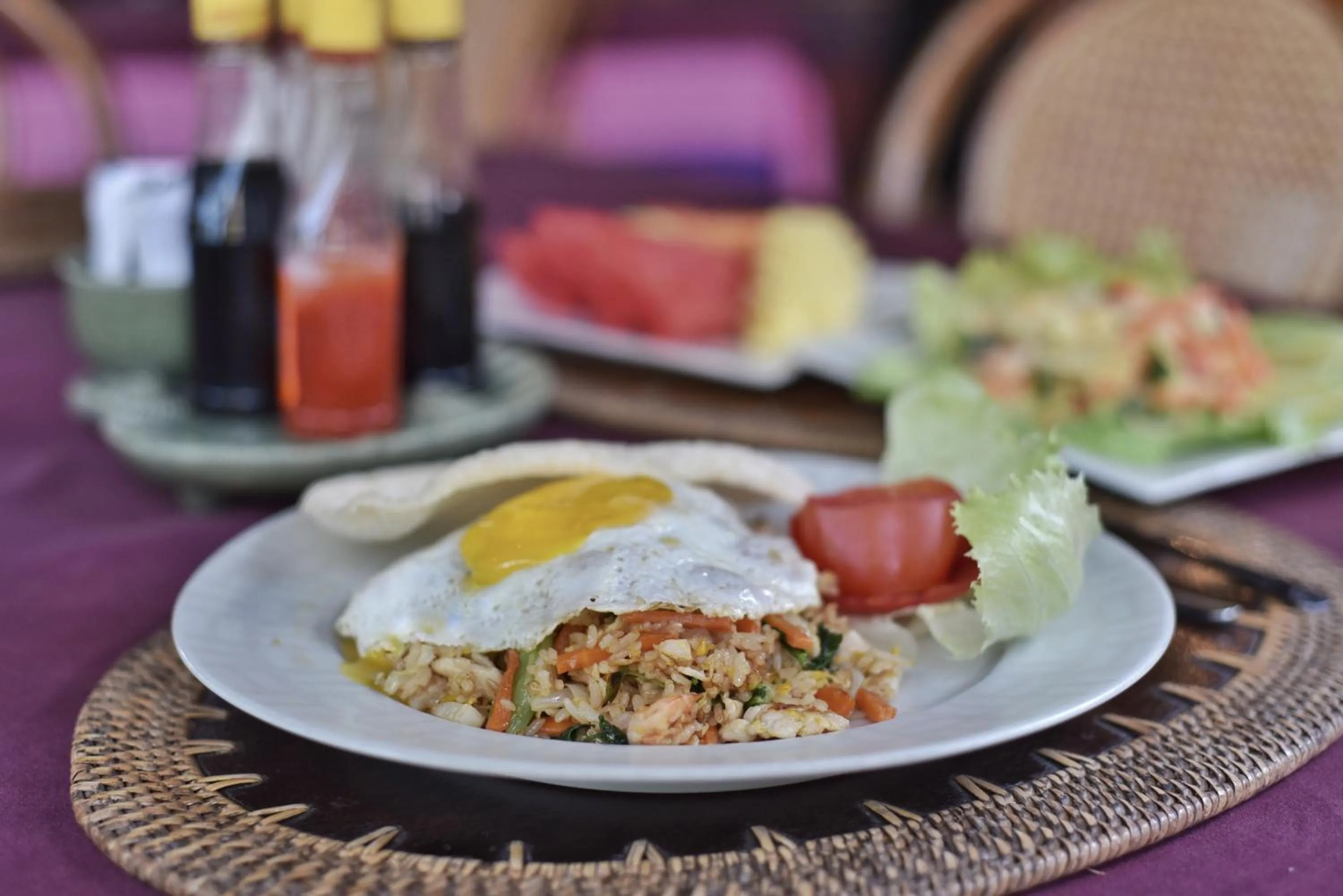 Breakfast in Grand Kumala Hotel - Hotel Kumala Legian Kuta Bali
