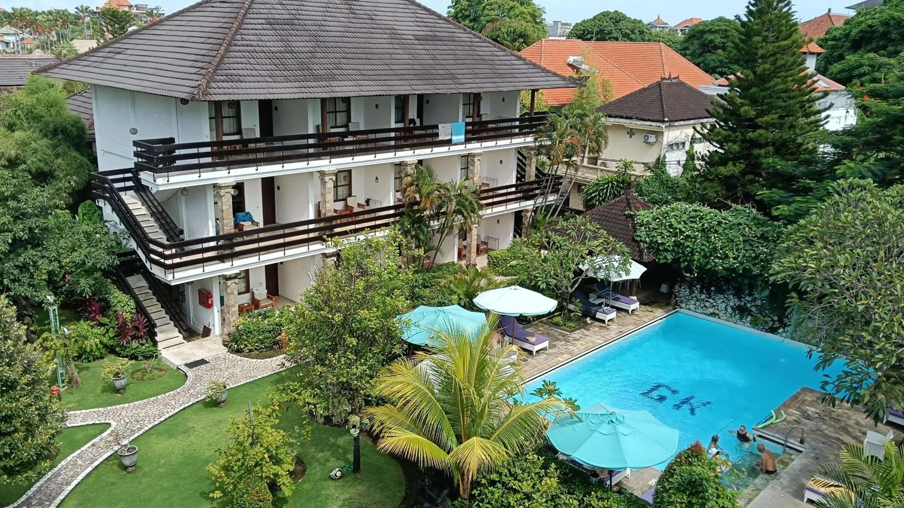 Swimming pool in Grand Kumala Hotel - Hotel Kumala Legian Kuta Bali
