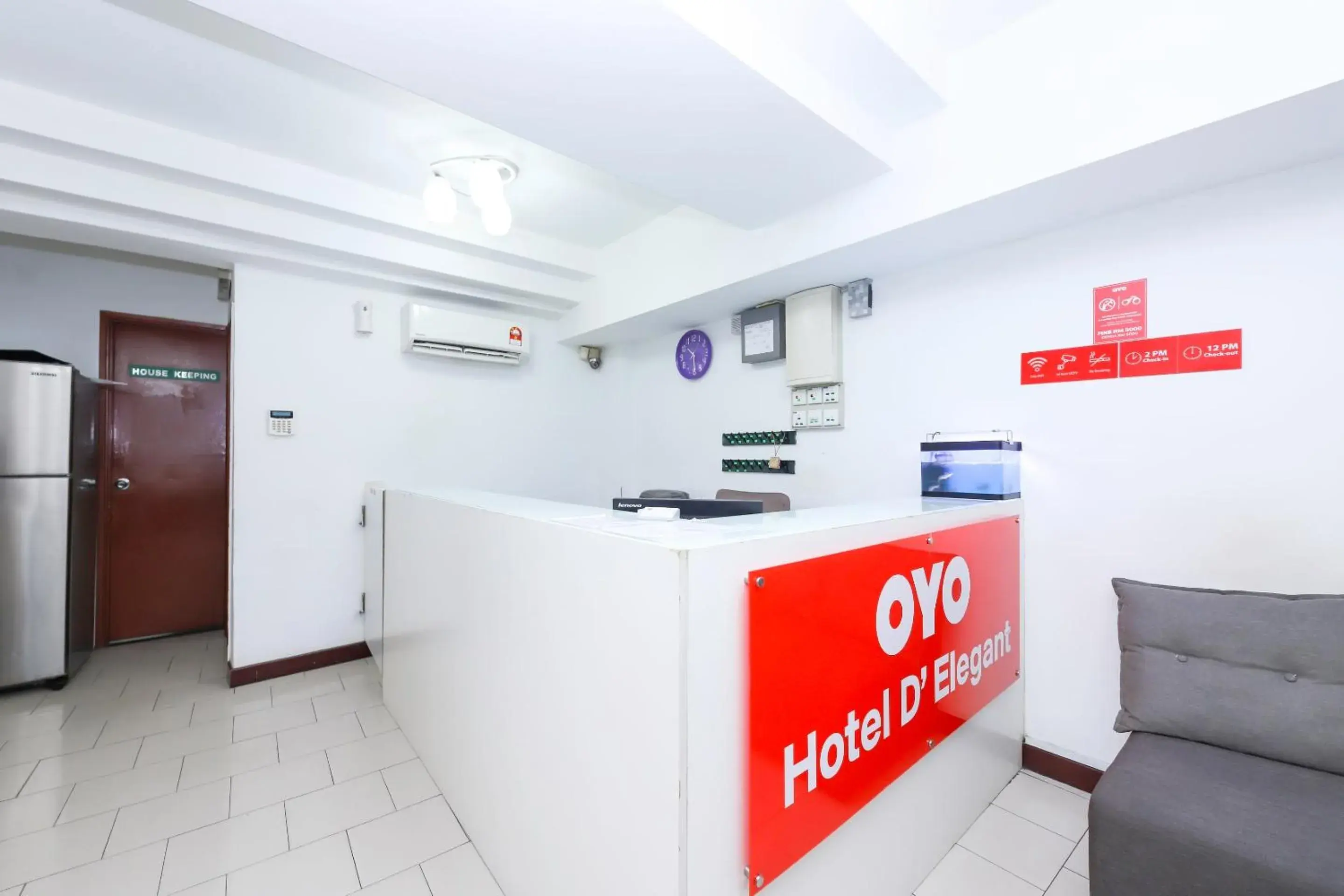 Lobby or reception in Hotel O D'Elegant Lobby or reception in Hotel O D'Elegant