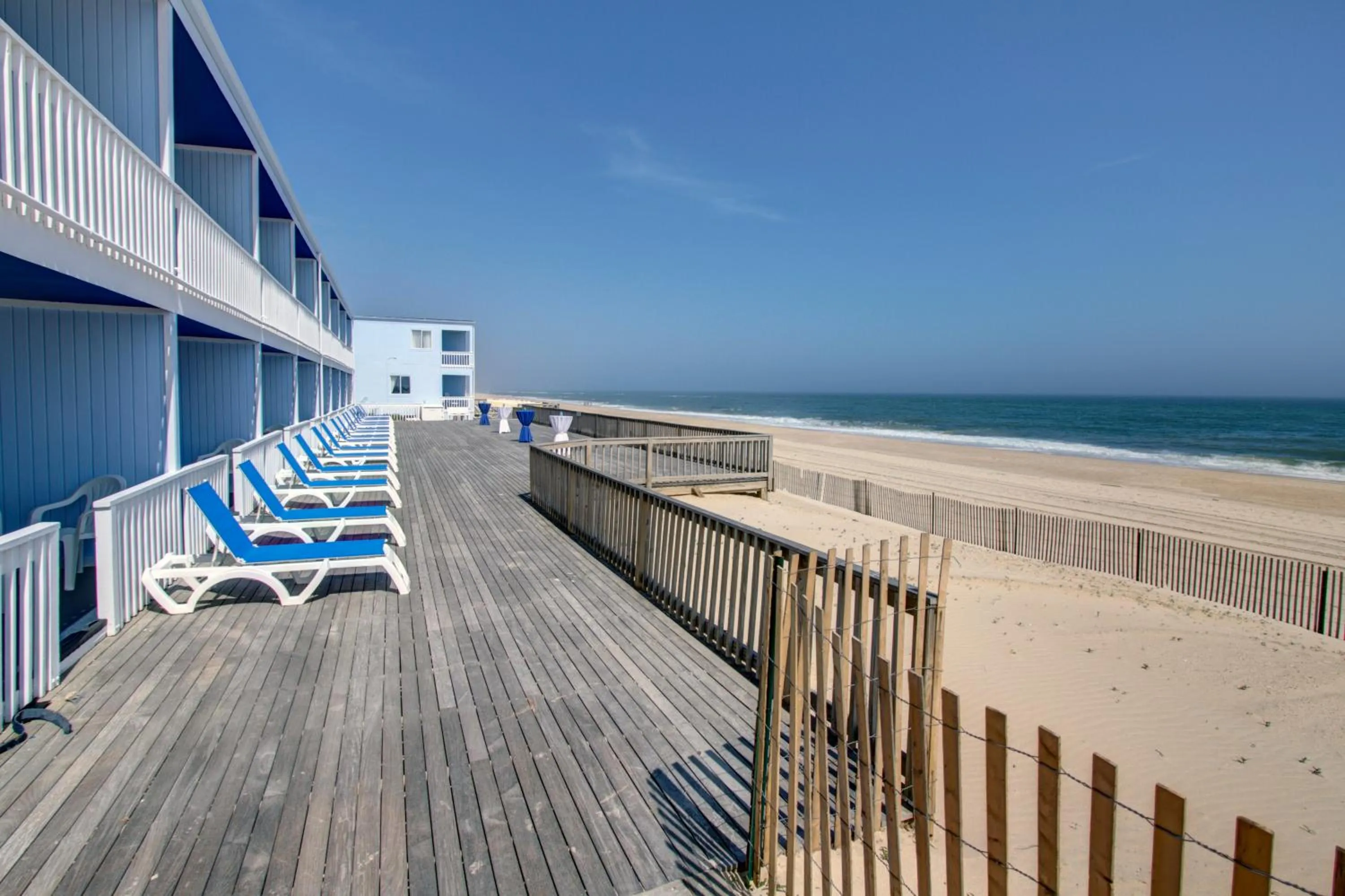 Balcony/Terrace in Montauk Blue Hotel
