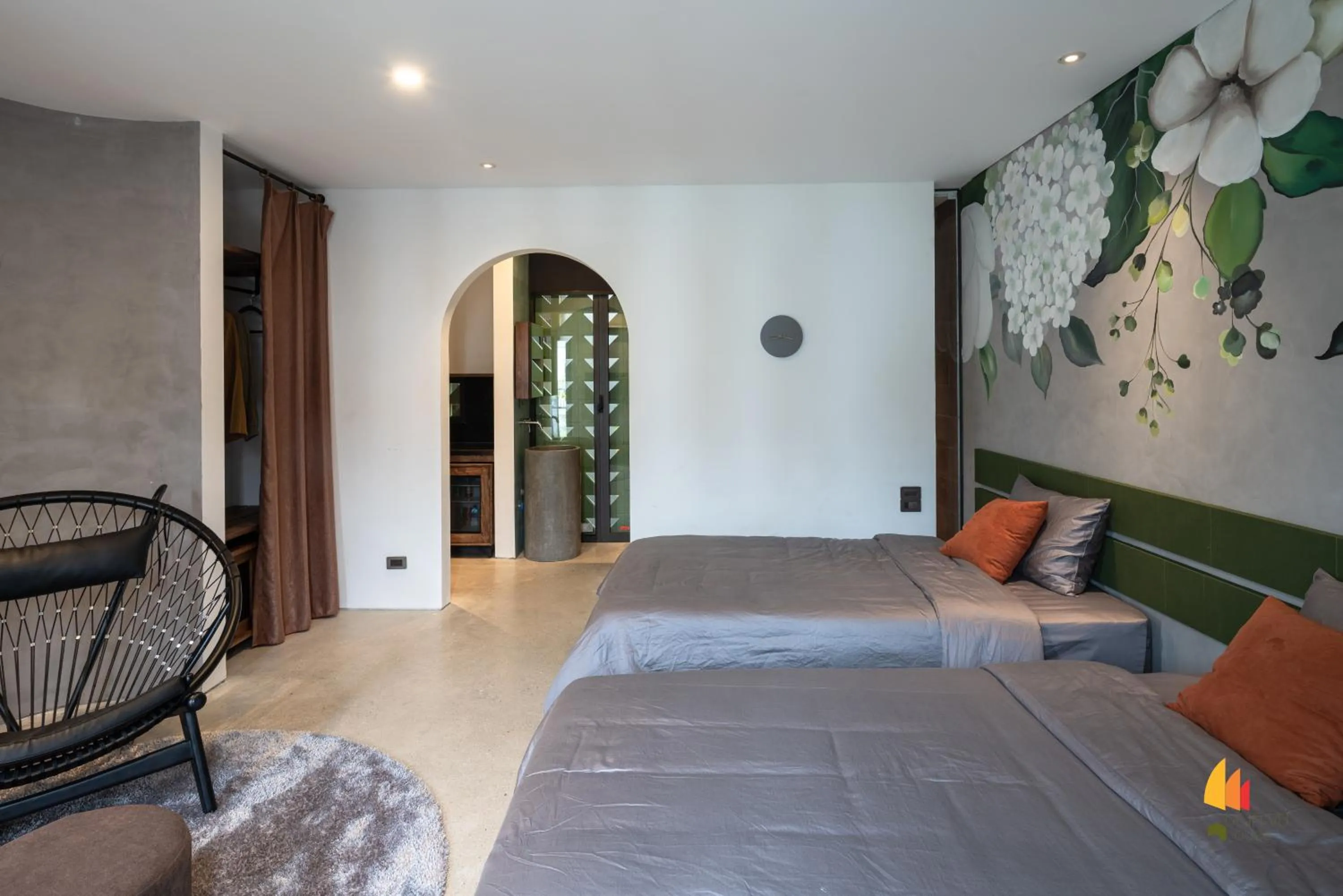 Photo of the whole room, Bed in Deja Vu House Ha Long