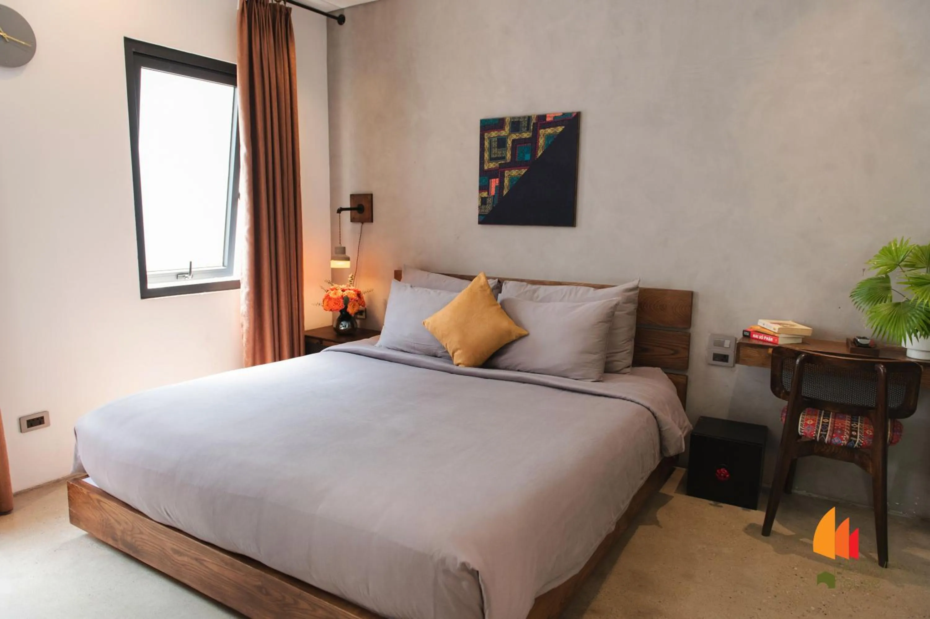 Bed in Deja Vu House Ha Long