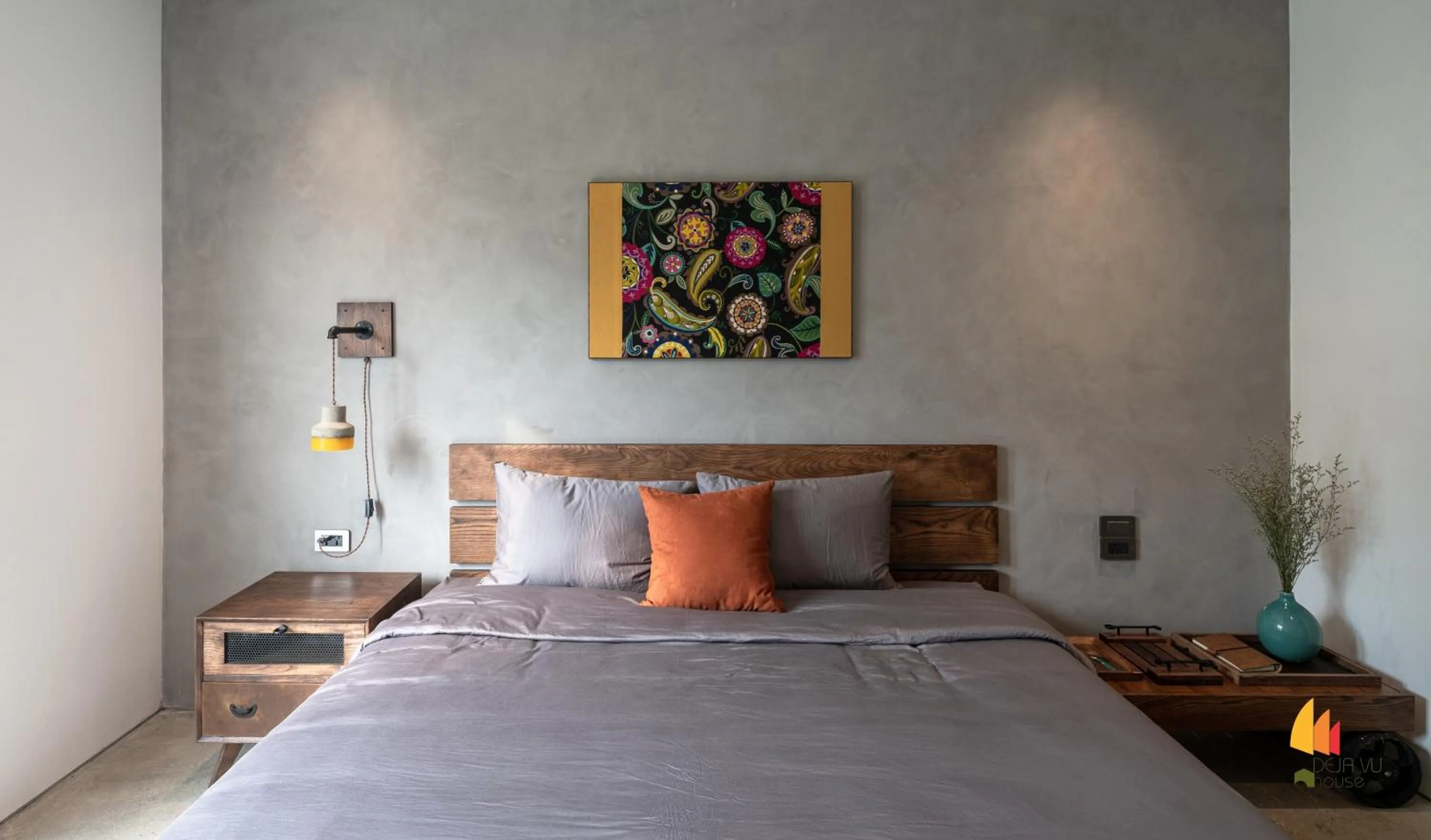 Bedroom, Bed in Deja Vu House Ha Long