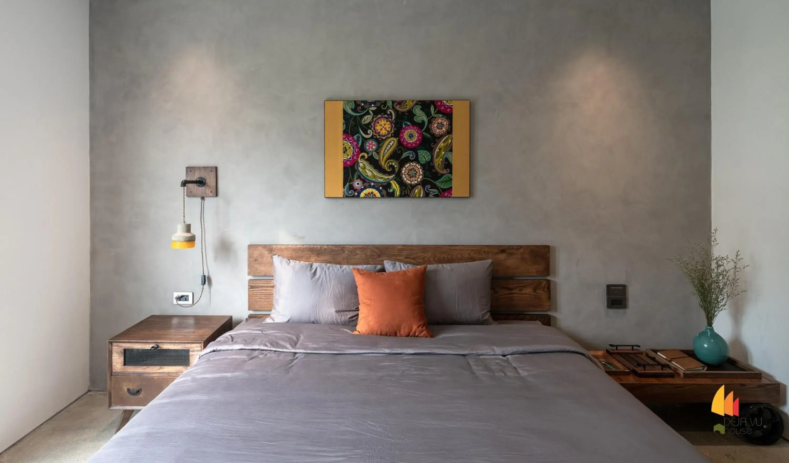 Deluxe Double Room with Balcony in Deja Vu House Ha Long Deluxe Double Room with Balcony in Deja Vu House Ha Long