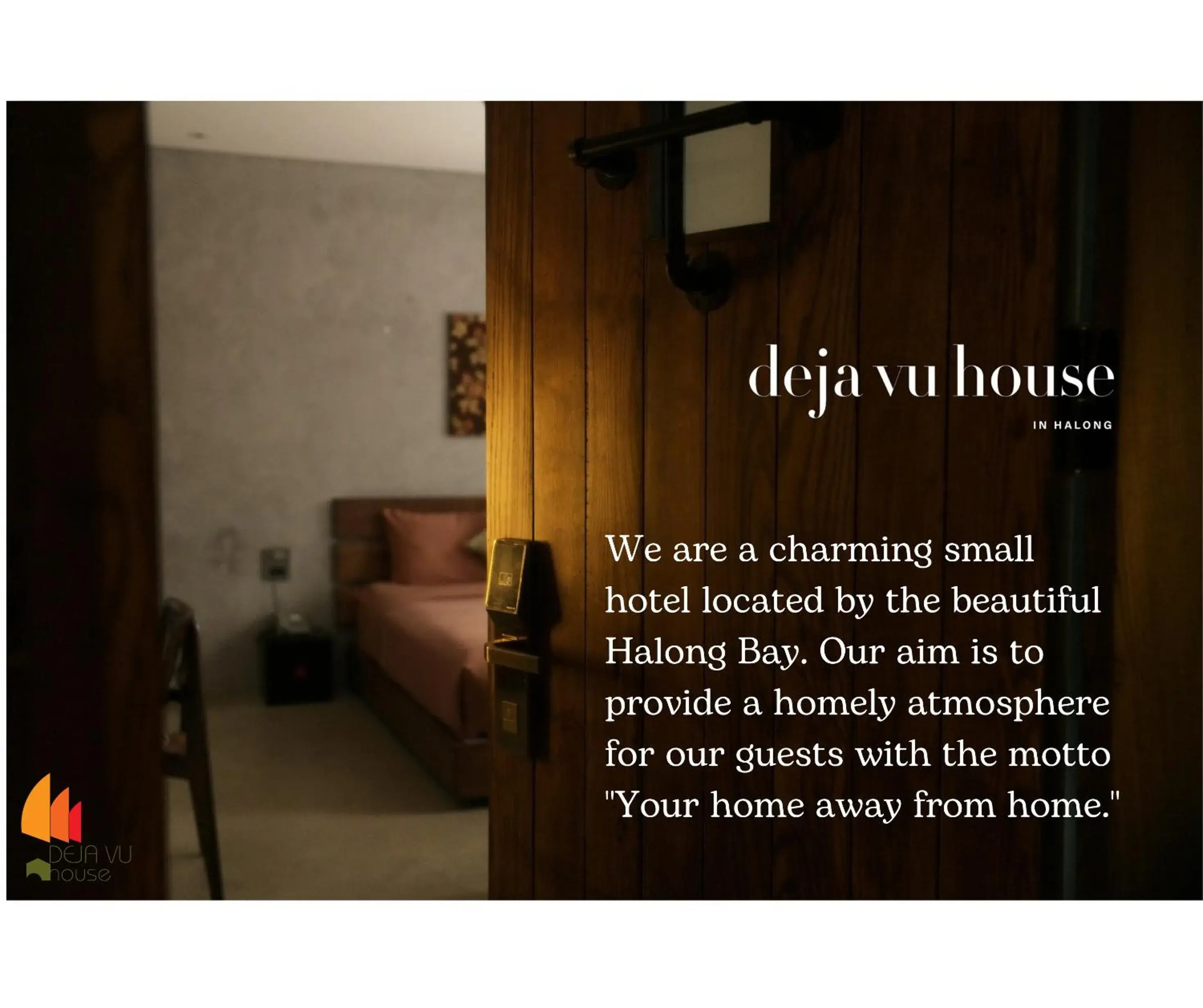 Bed in Deja Vu House Ha Long Bed in Deja Vu House Ha Long