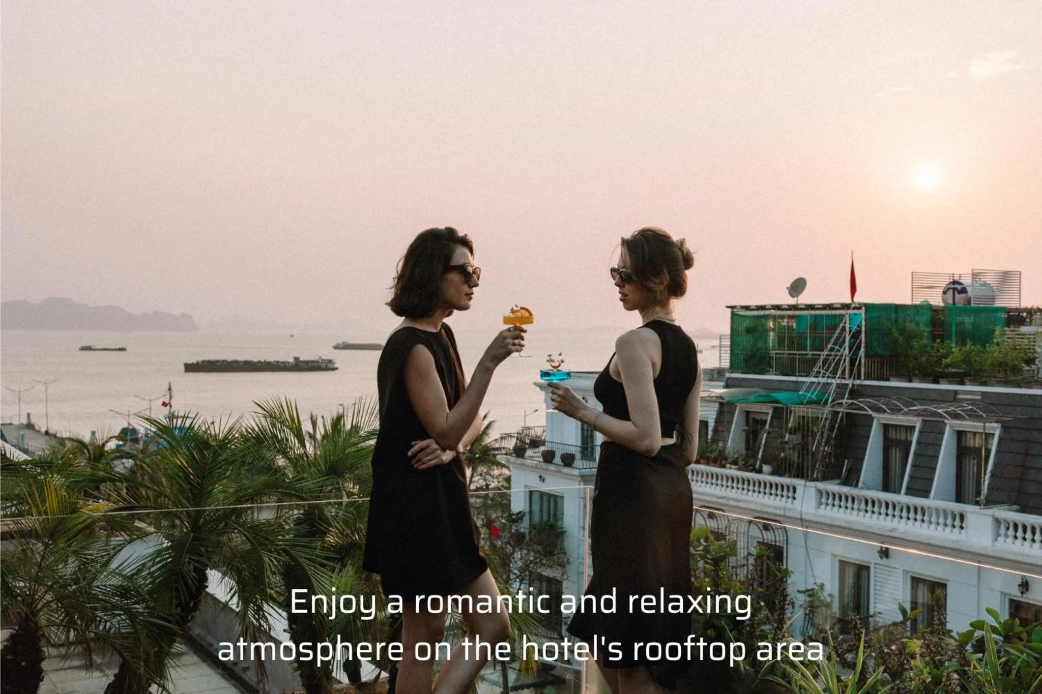 Balcony/Terrace in Deja Vu House Ha Long