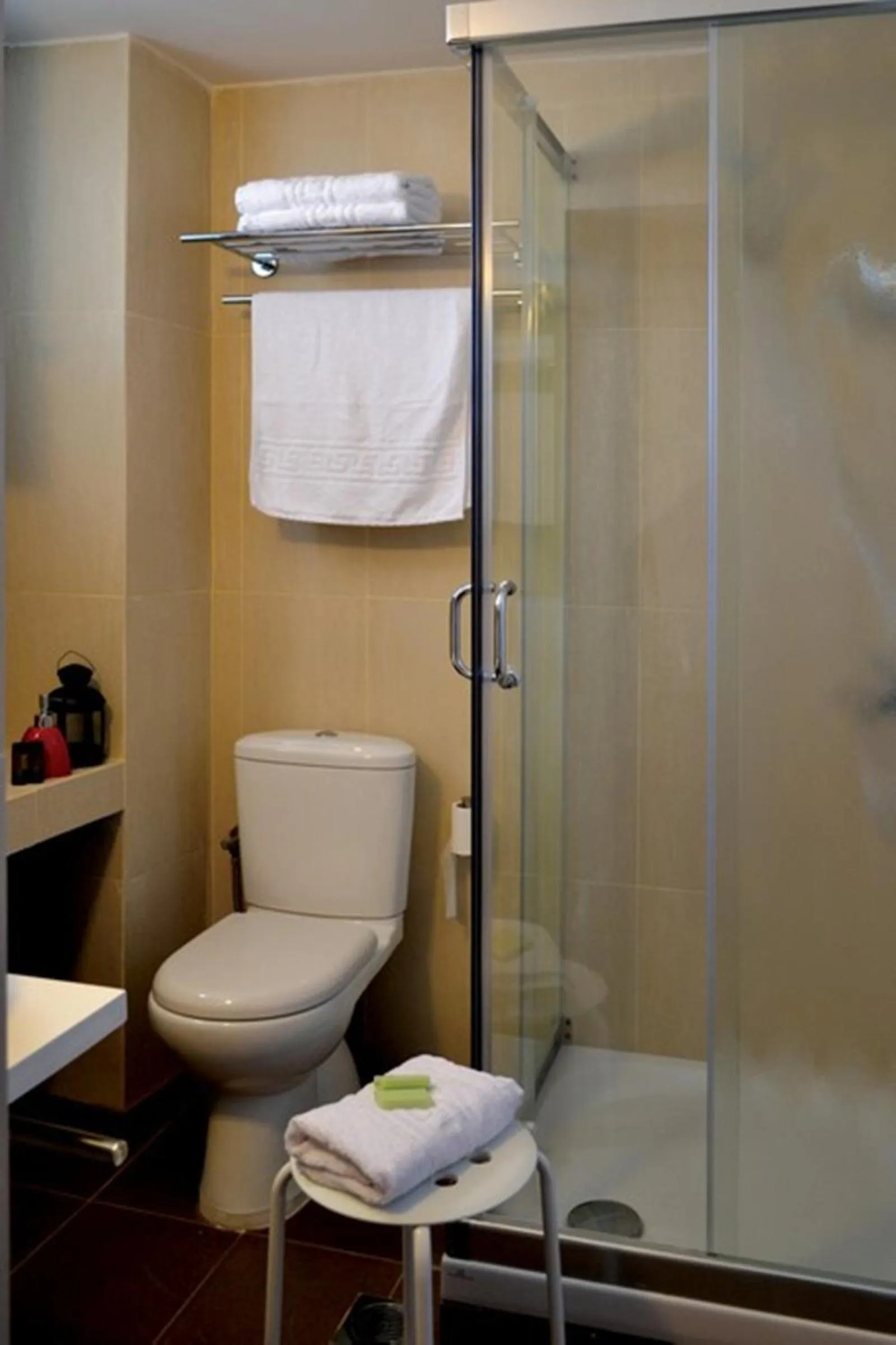 Bathroom in Xanthippi Hotel