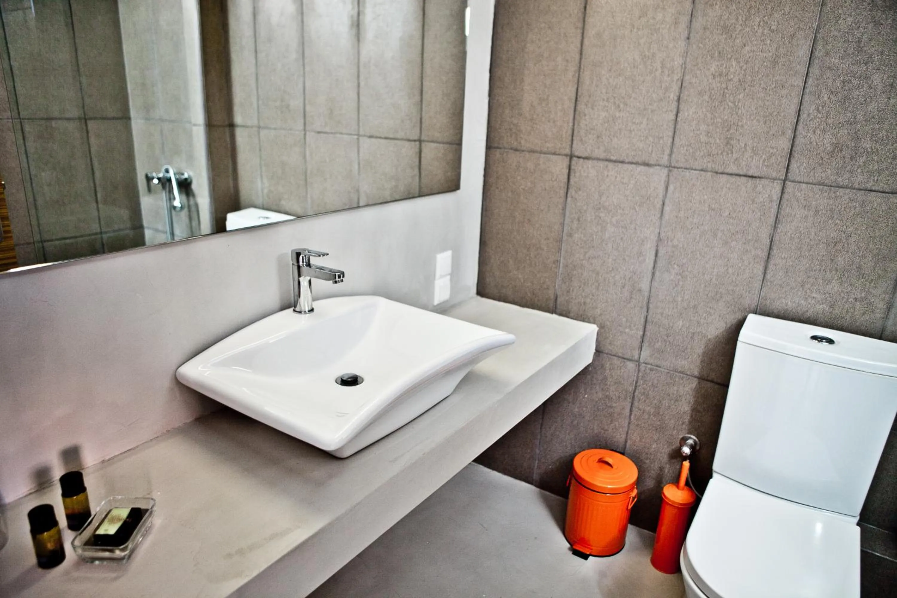 Bathroom in Xanthippi Hotel