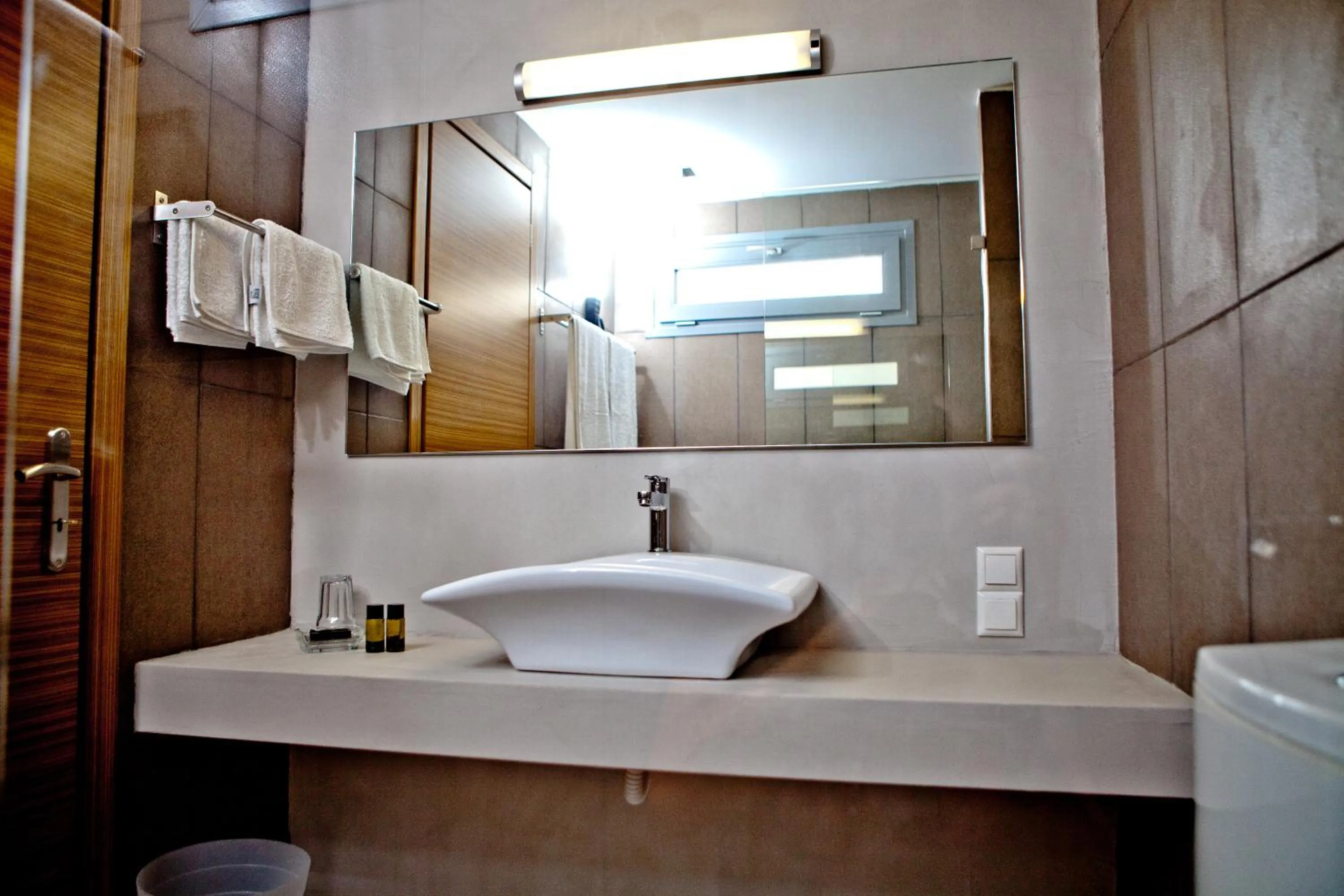 Bathroom in Xanthippi Hotel