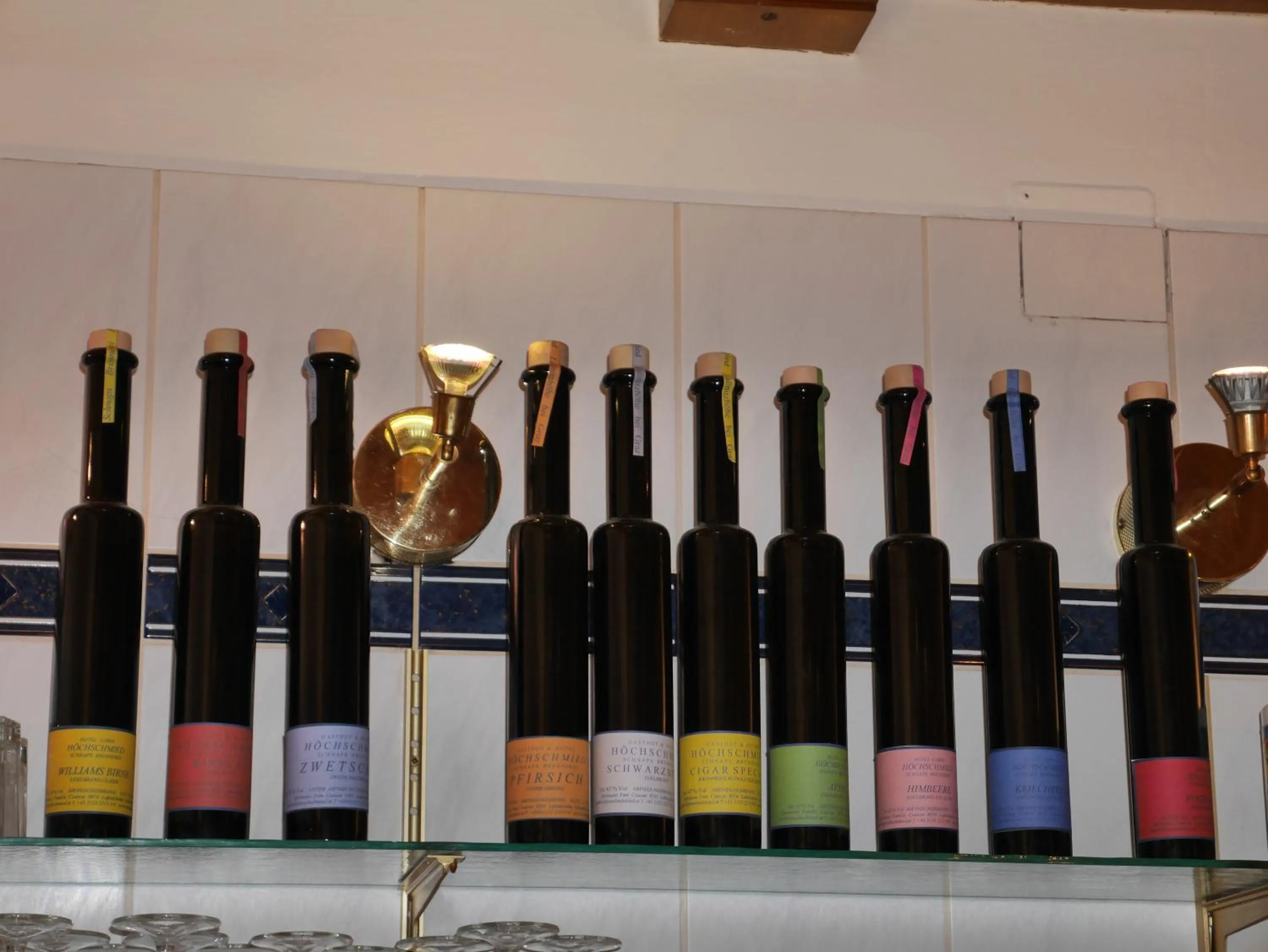 Alcoholic drinks in Hotel Garni Höchschmied