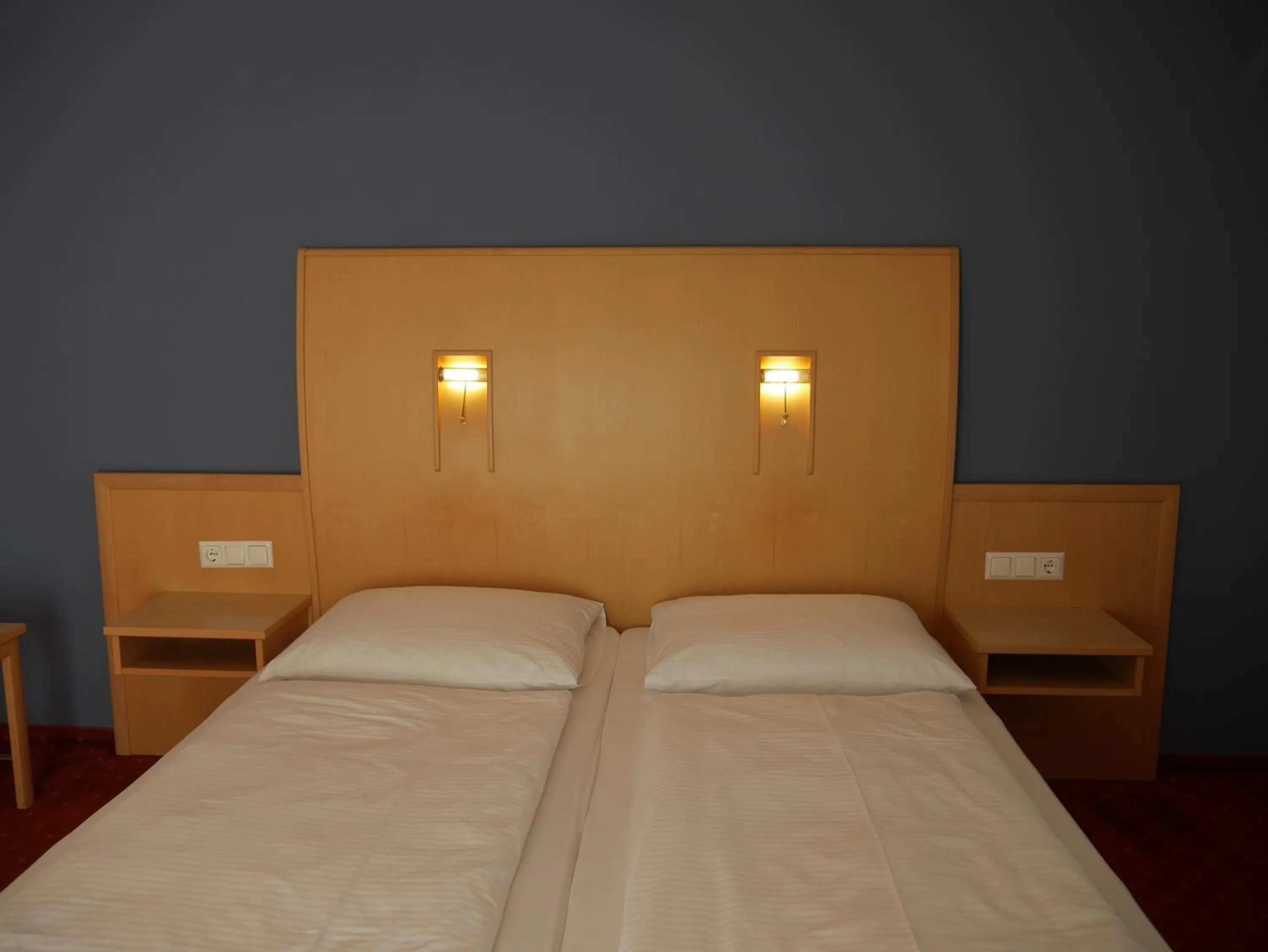 Decorative detail, Bed in Hotel Garni Höchschmied