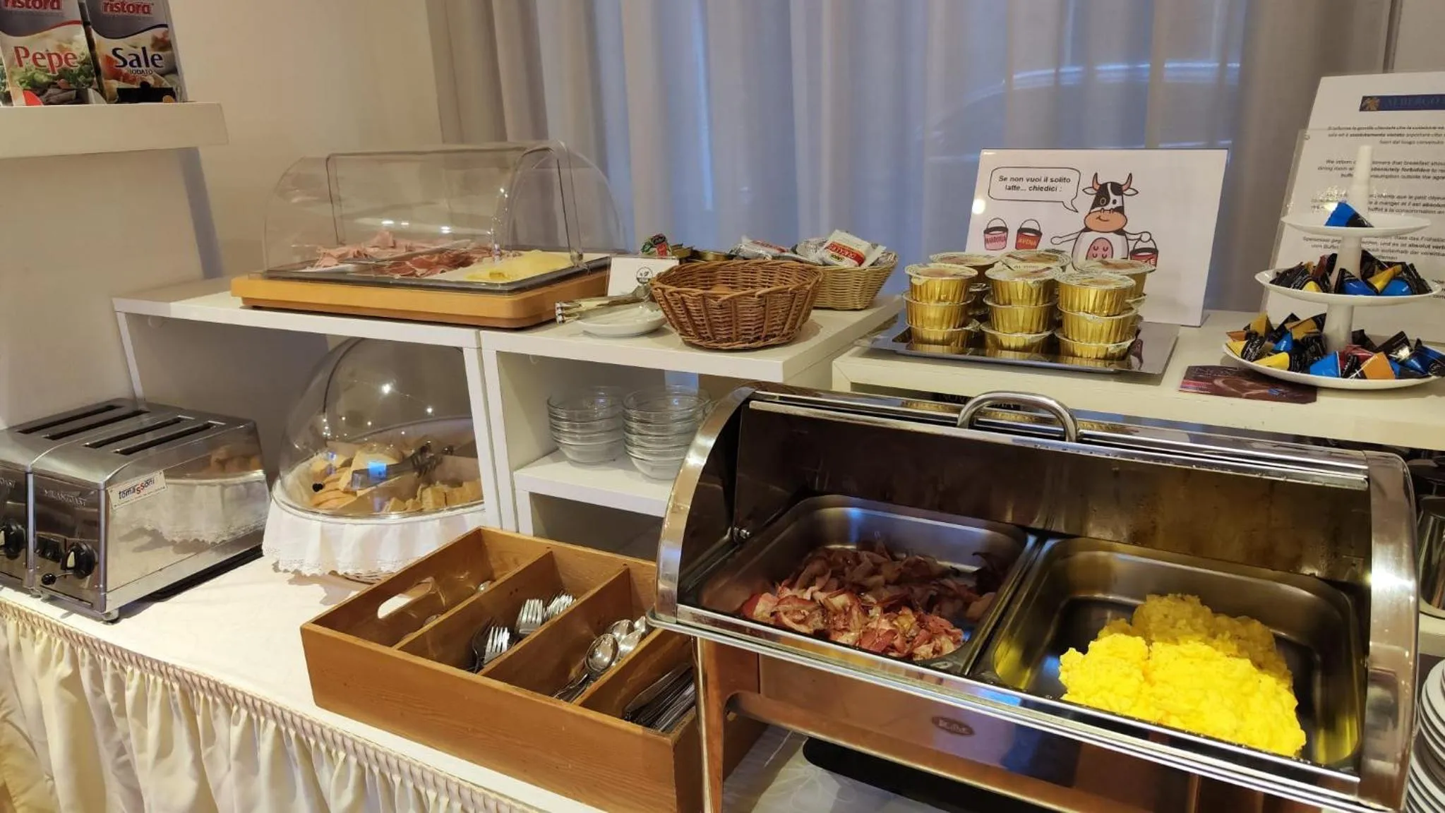 Breakfast in Albergo Italia