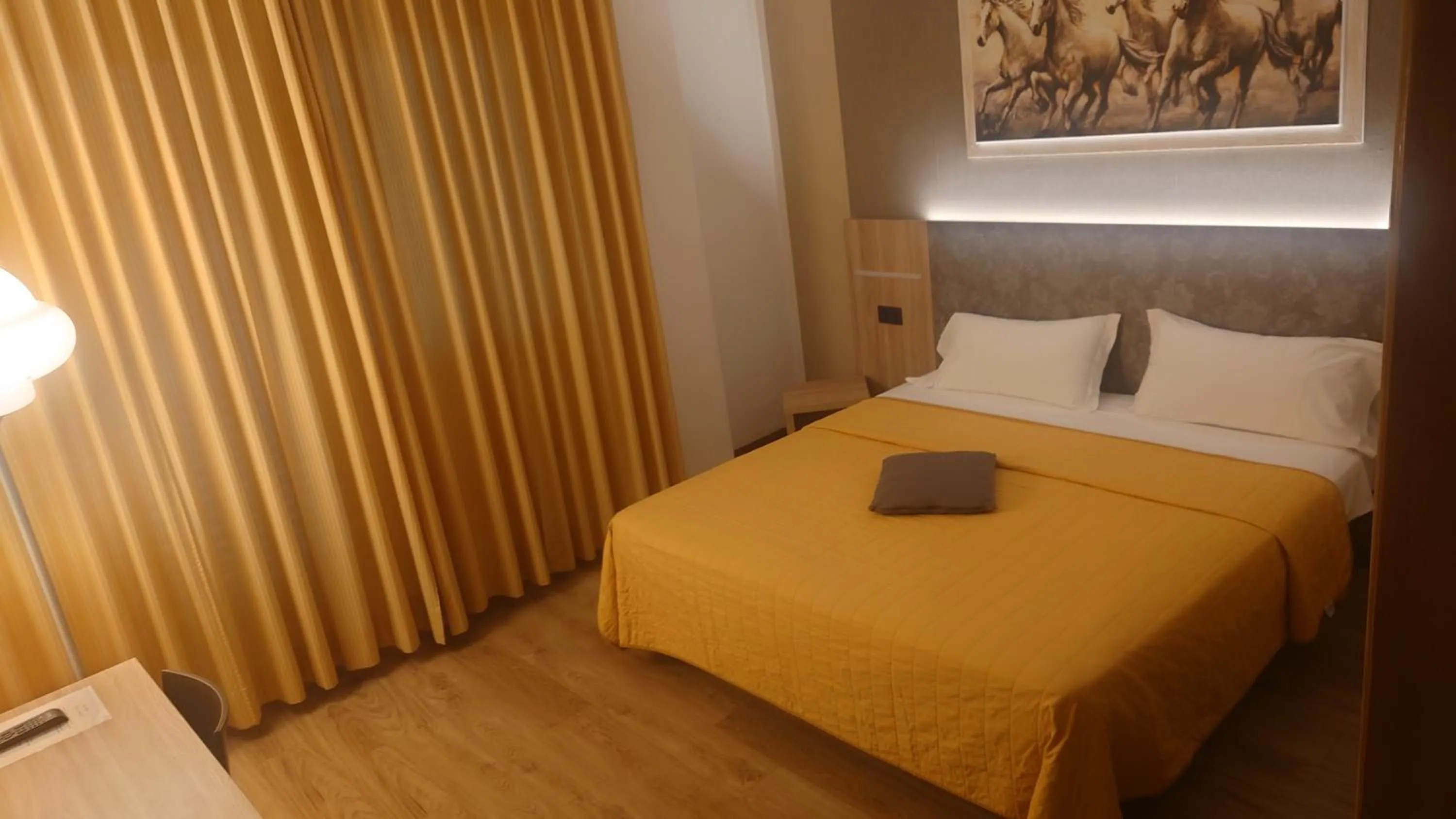 Bed in Hotel Palombella & Restaurant