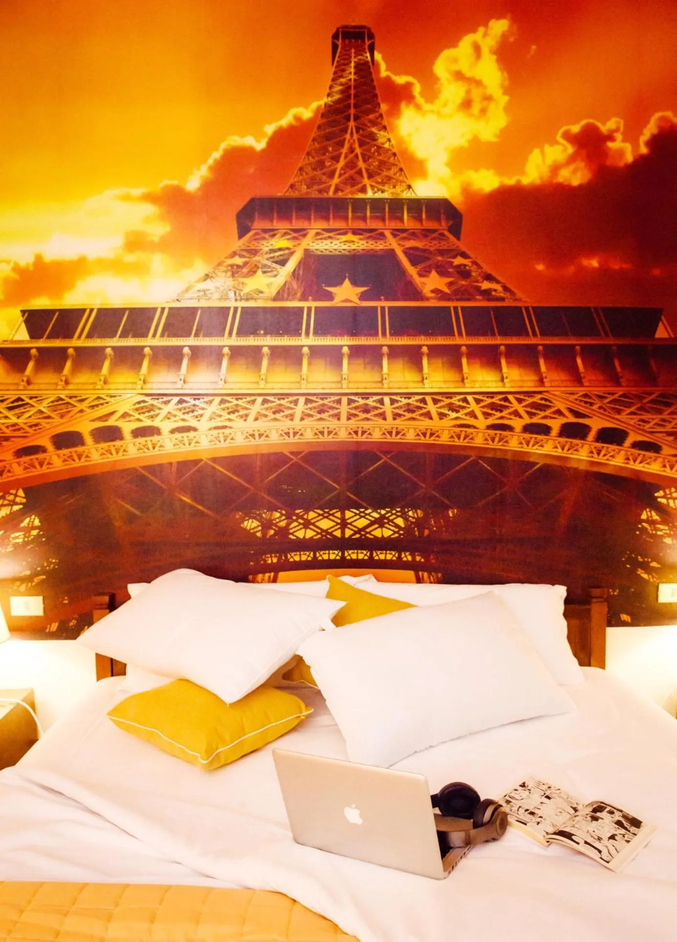 Bed in Hotel Palombella & Restaurant