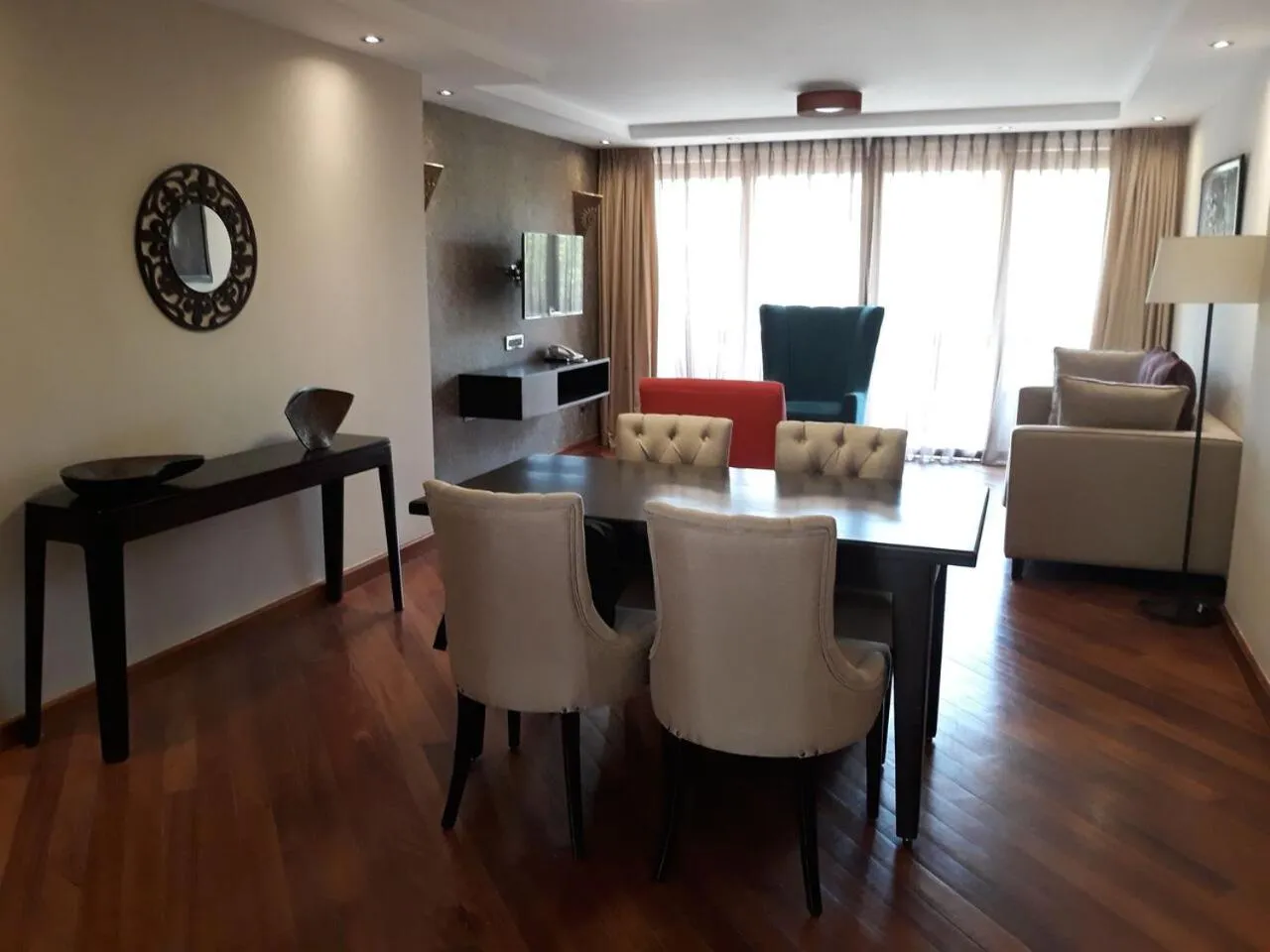 Living room in Longonot Place Serviced Apartment-Nairobi, City Centre CBD
